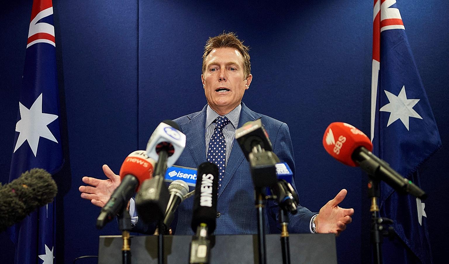 Australian A-G denies rape allegation | The Straits Times