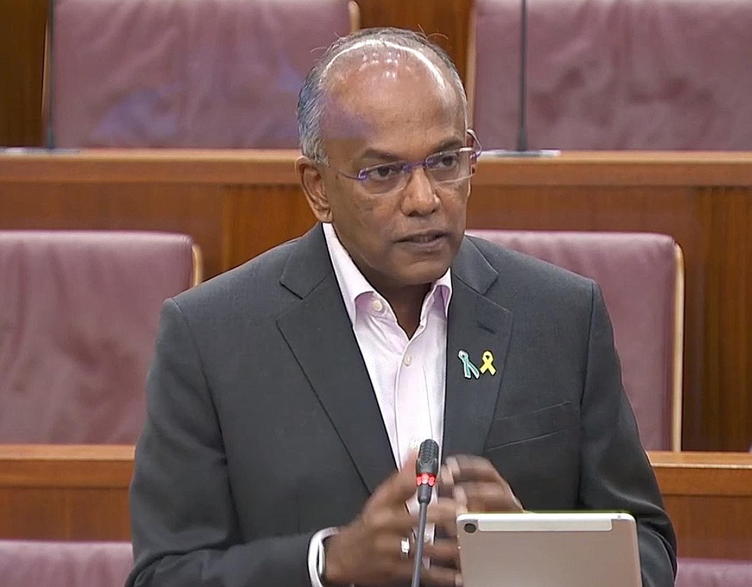 Law and Home Affairs Minister K. Shanmugam said an offender will not get a lighter sentence because of better educational qualifications or prospects.