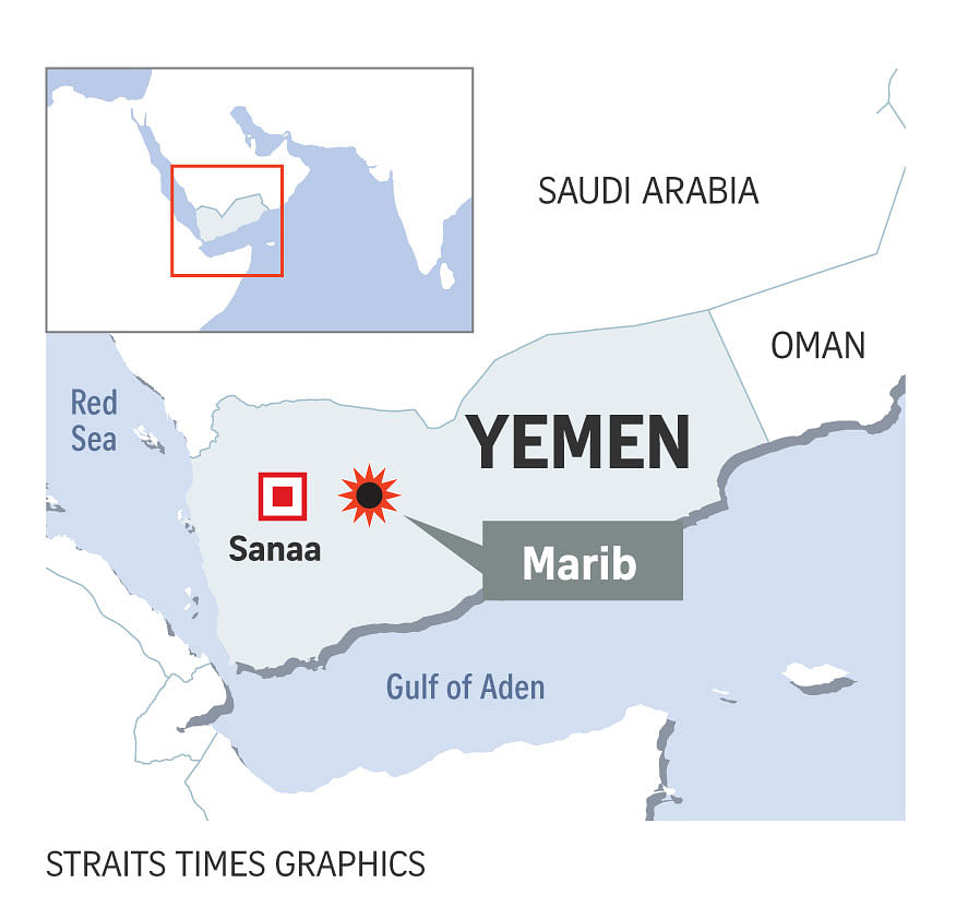 Fighting In Yemen S Marib Kills 90 In 24 Hours Govt Military Sources The Straits Times