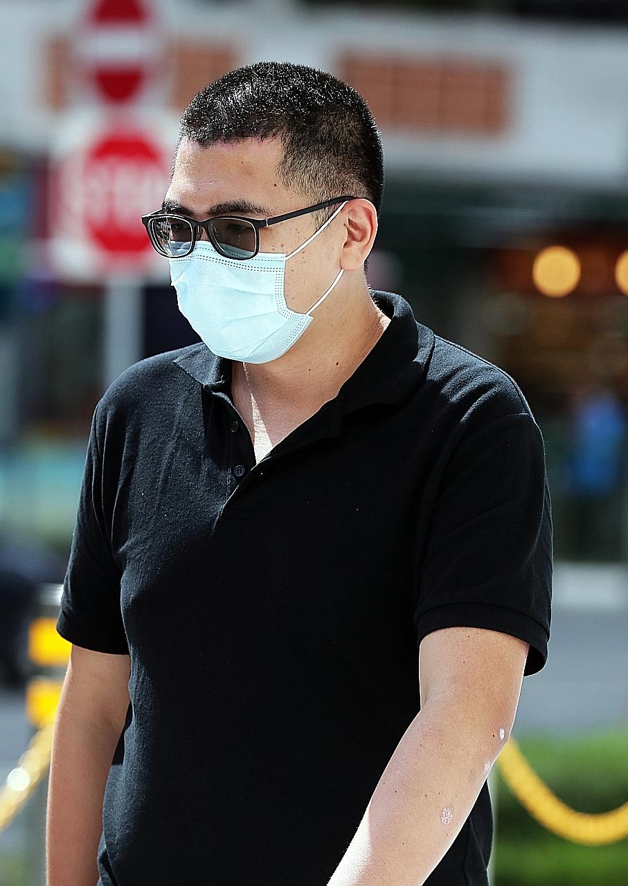 Royston Kesavan, who took seven upskirt videos of a classmate, was jailed for six weeks yesterday. The 40-year-old married man was doing a master's degree in health administration at Parkway College of Nursing and Allied Health at the time of his off