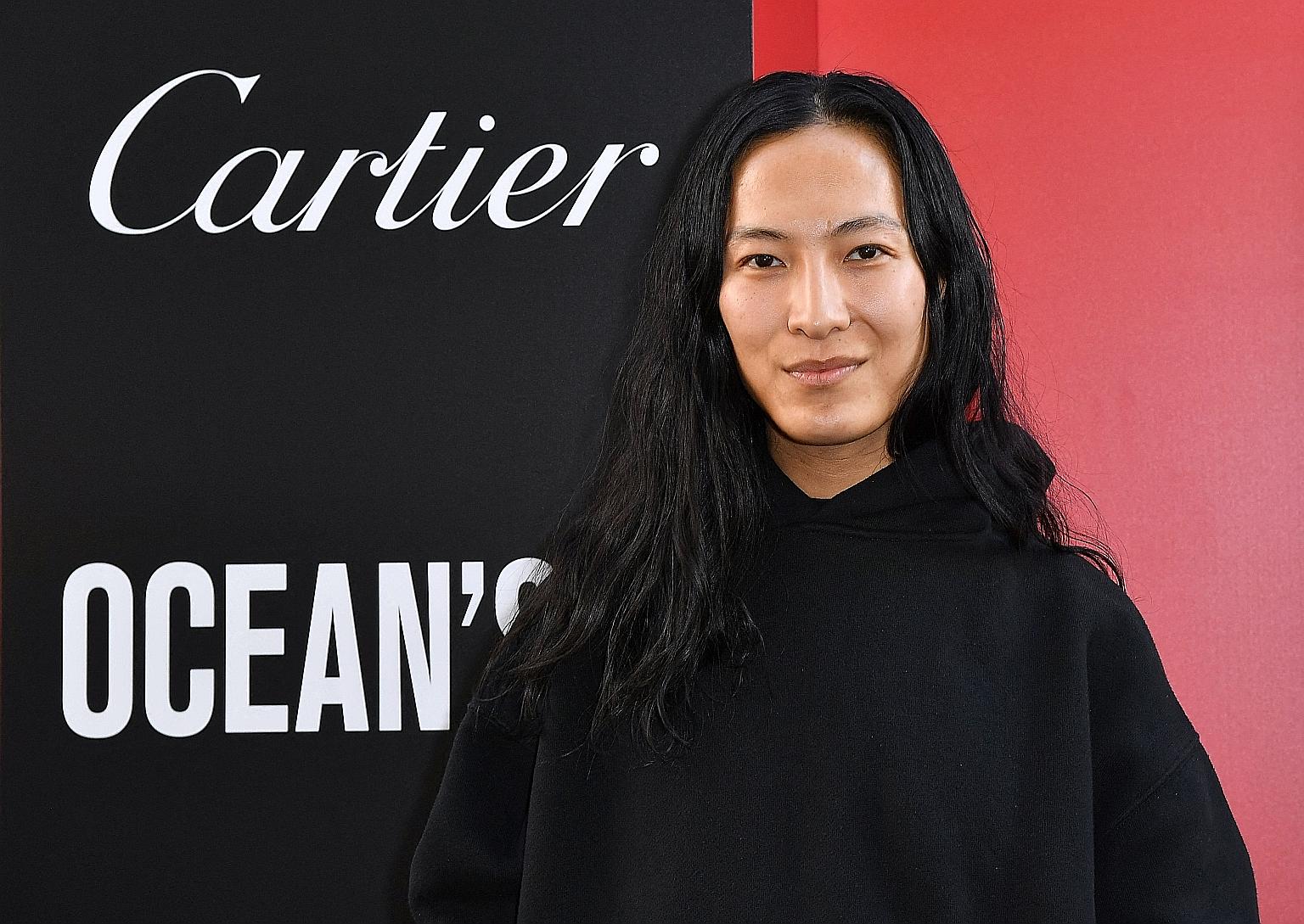 ALEXANDER WANG SHOWS REMORSE: American designer Alexander Wang (right), 37, who had been facing allegations of sexual misconduct the past two months, now says he "knows better". He had previously denied the chorus of accusations, calling them "false