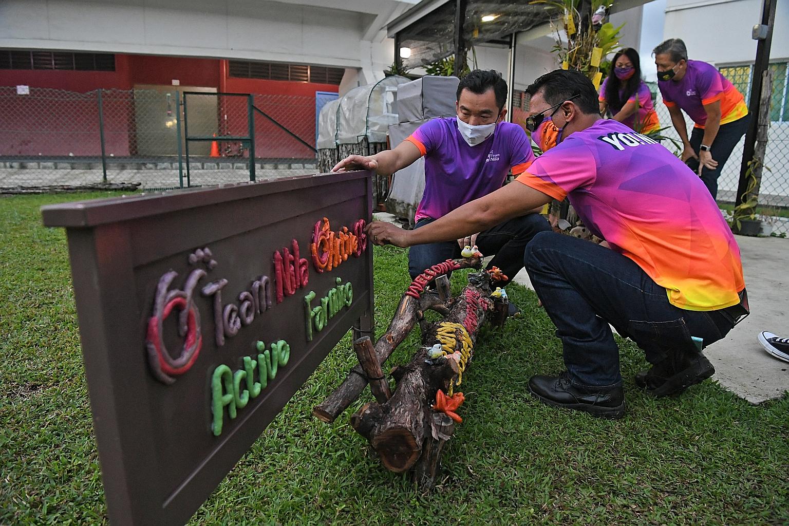 Team Nila, a national volunteerism movement that promotes the culture of giving, citizenship partnership and social cohesion through sport, celebrated its sixth anniversary at Toa Payoh ActiveSG Sports Hall yesterday. Parliamentary Secretary Eric Chu