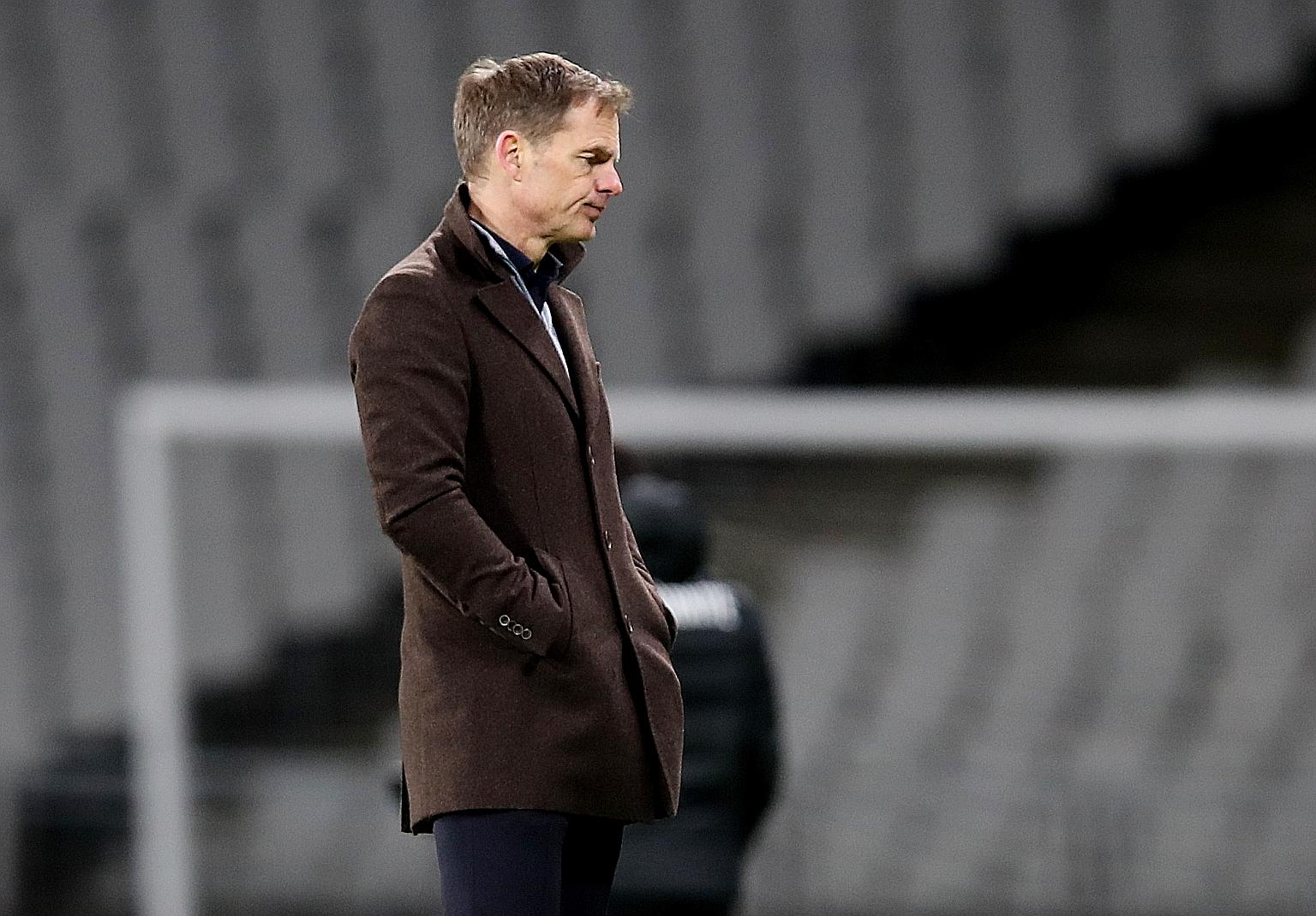 Netherlands coach Frank de Boer admitted his team were "not that aggressive or alert".