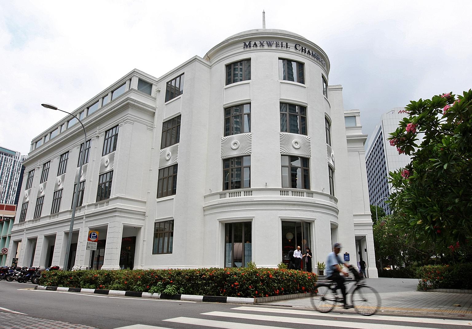 The Singapore International Arbitration Centre, which is housed in Maxwell Chambers, is an independent and non-profit institution that provides arbitration services to the global business community. ST FILE PHOTO