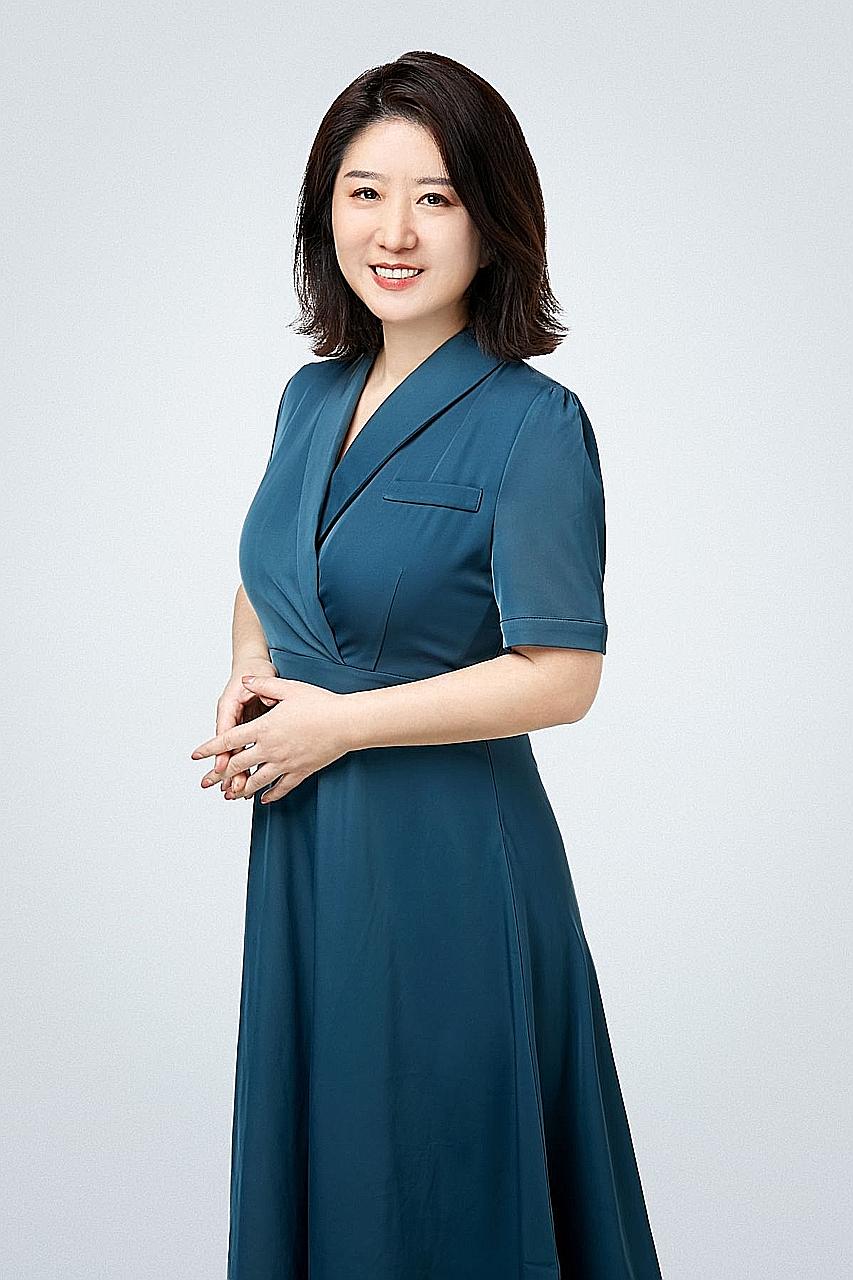 Ms Daisy Cai (left), who was born in Beijing, held senior positions at Goldman Sachs Group and Baidu's investment arms before joining the SoftBank Vision Fund last year. She is taking on the role of general partner at Facebook co-founder Eduardo Save