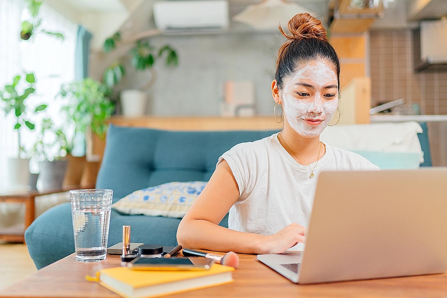 Once a treat reserved for night-time, daytime masking became socially acceptable while people worked from home during the pandemic year.