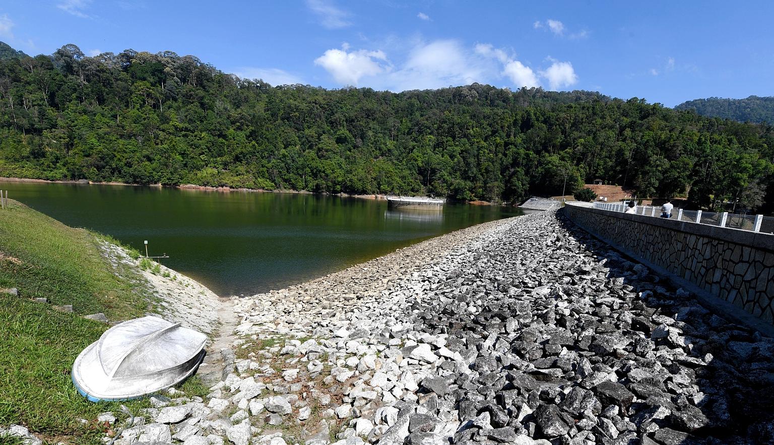The Air Itam dam in Penang. Industry experts and engineers acknowledge that Penang is one of the few states in Malaysia with a sound water management policy. PHOTO: BERNAMA