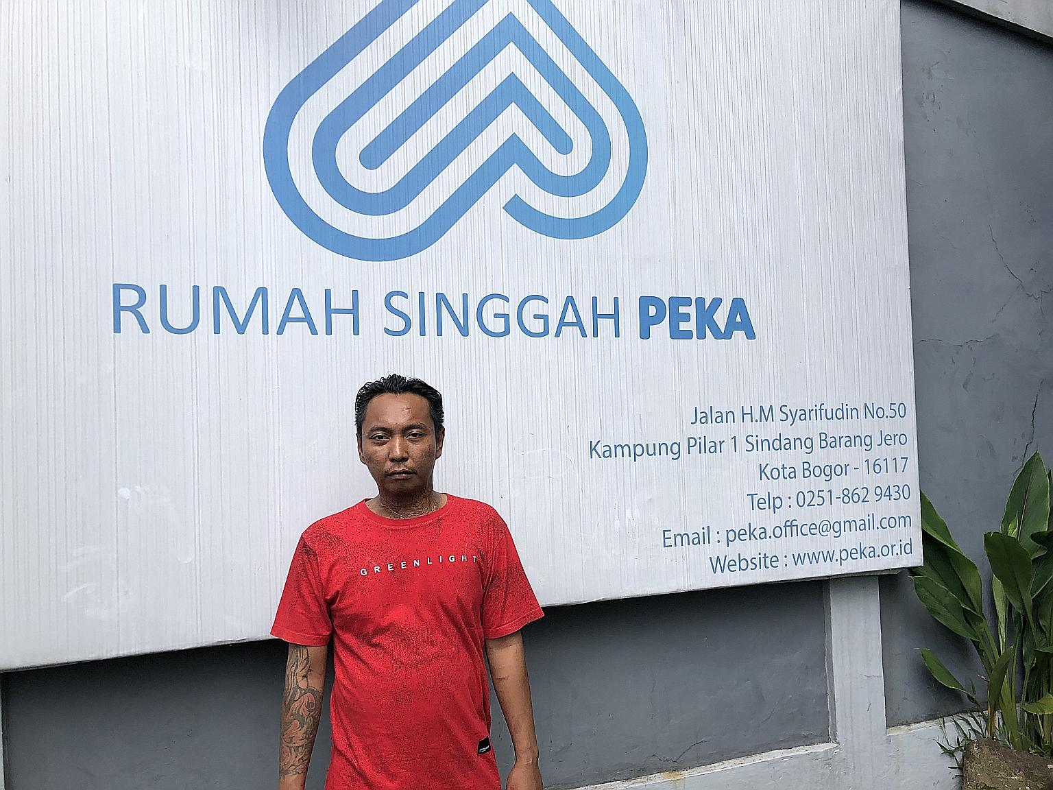 For Mr Kuswanto, who used Ice, or shabu as it is known locally, for years, the breaking point came when he sold his children's mobile phones in December to repay his mounting drug debt. He checked himself into the Rumah Singgah Peka clinic in late Fe