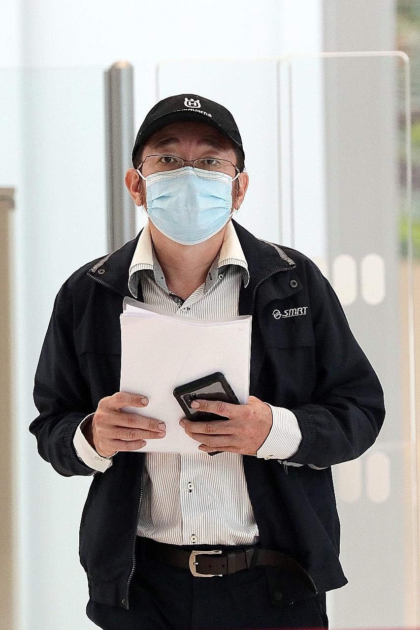 Lee Choon Phing is out on $20,000 bail and is expected to be back in court on May 25.