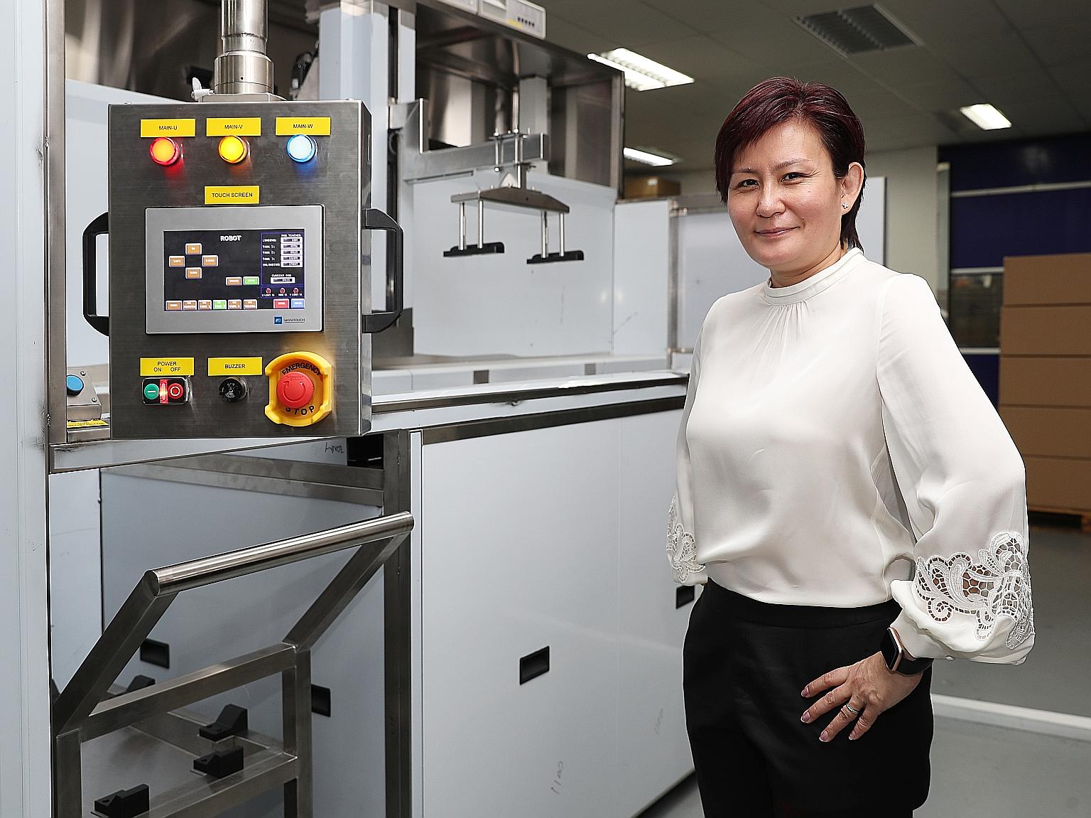 Ms Elise Hong, who had been deputy chairman of Singapore Precision Engineering & Technology Association, is the first woman to head the body since it was founded in 1982. PHOTO: THE BUSINESS TIMES