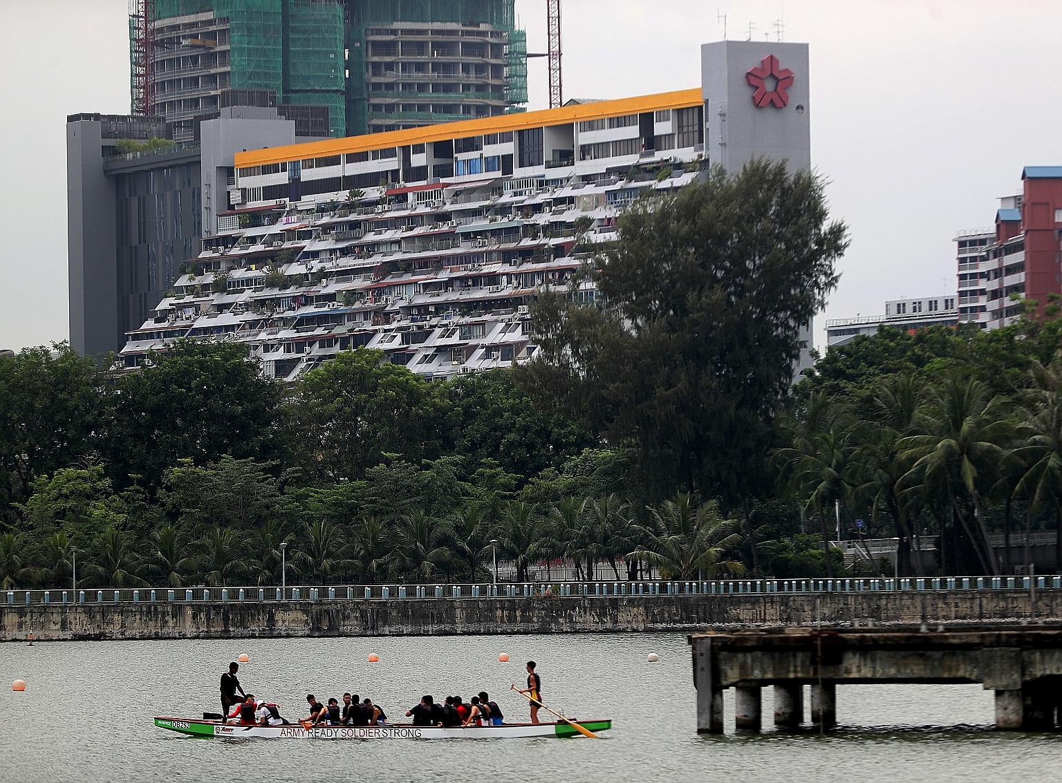 Golden Mile Complex, which was completed in 1973, is under consideration to be conserved. Rehabilitating buildings could allow them to retain elements of heritage, identity and a sense of community, said a spokesman for the Urban Redevelopment Author