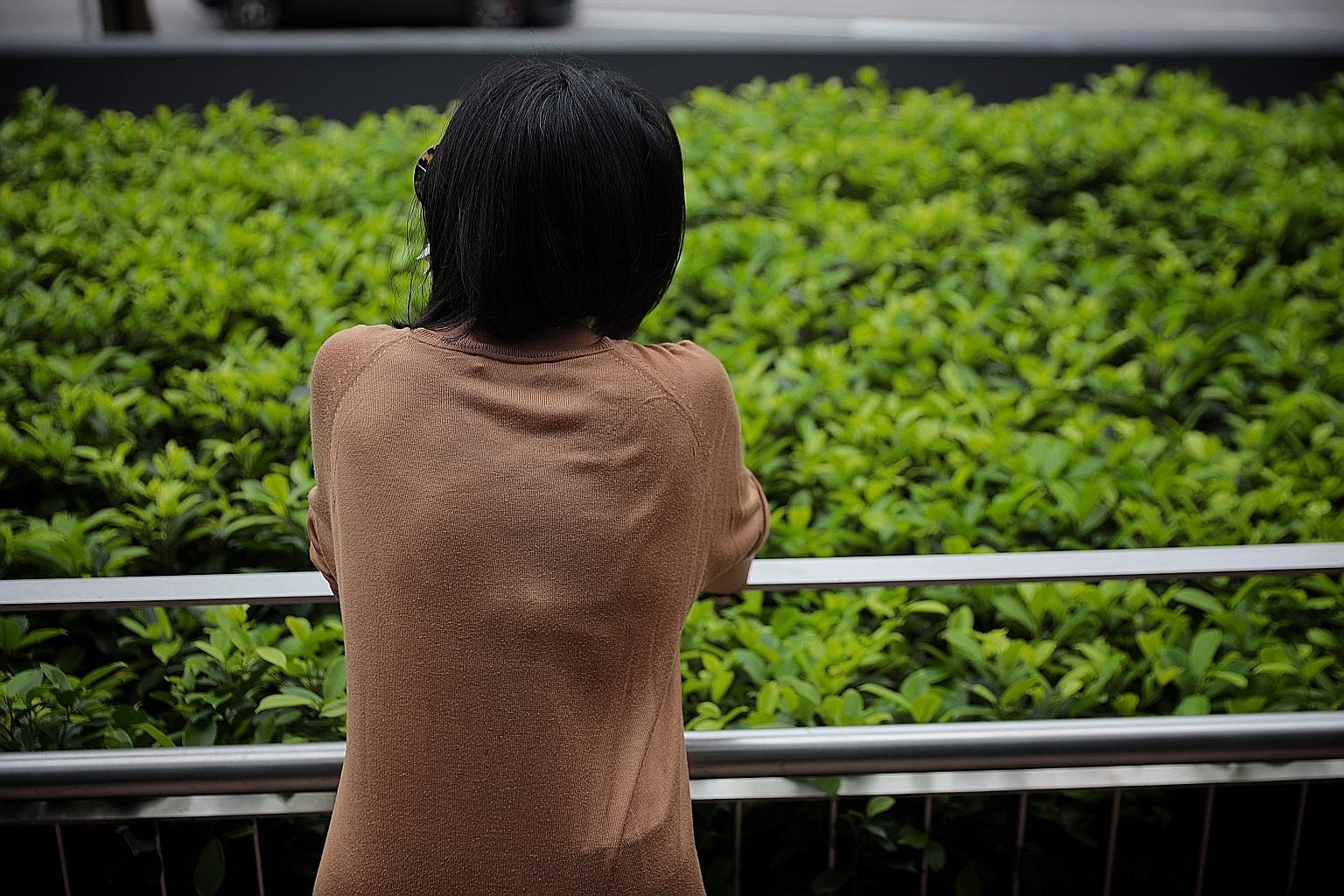 Ms Sofia Abdullah (not her real name) has written a memoir, The Years Of Forgetting, which features a series of vignettes on the sexual abuse by her grandfather, who is now dead. ST PHOTO: JASON QUAH