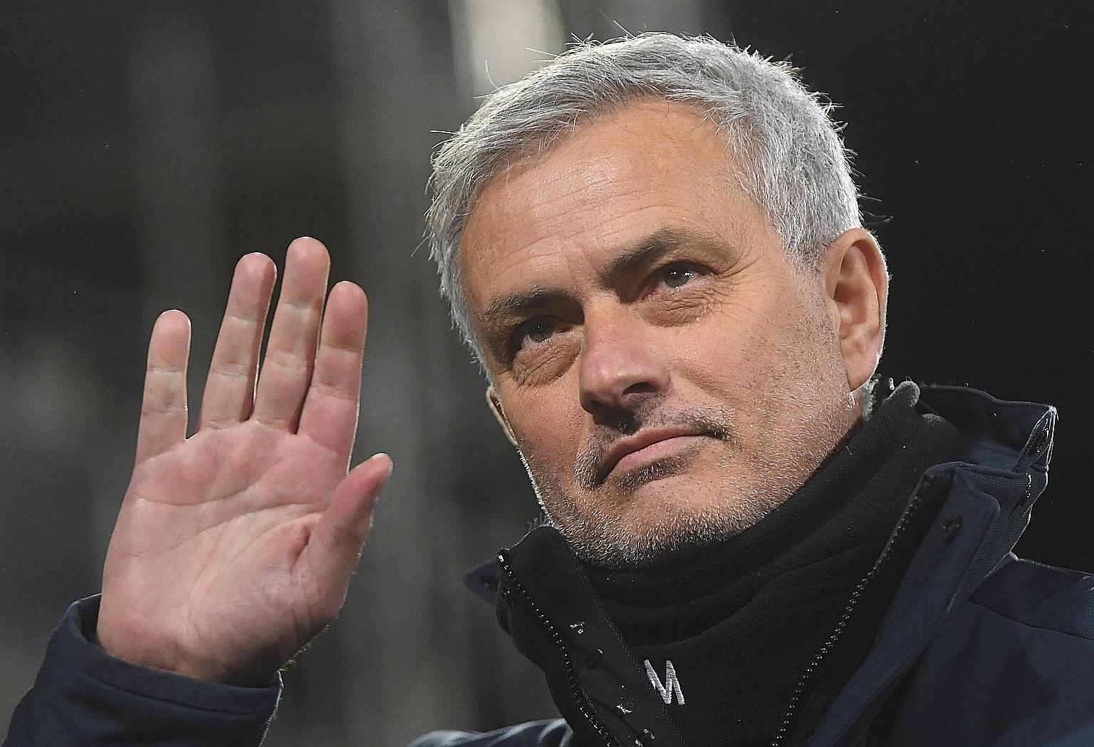 Jose Mourinho's win ratio (51 per cent) at Tottenham is the second-lowest of his career.