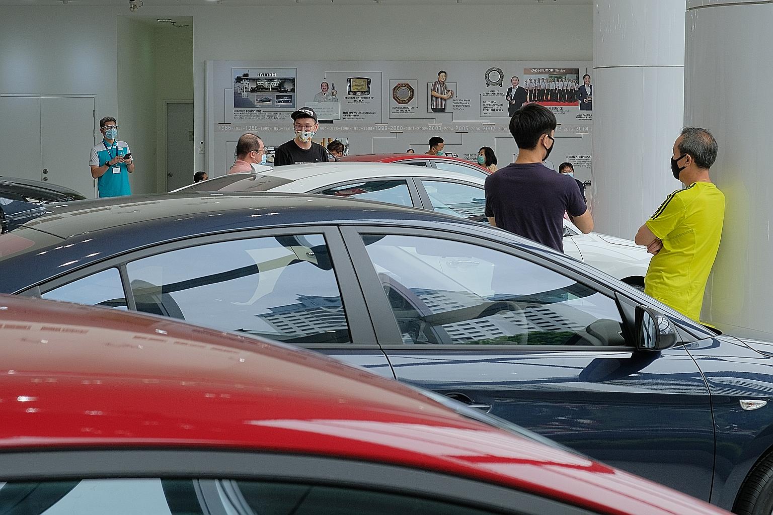 One of the reasons for rising certificate of entitlement prices is the availability of new models - especially in the premium segment - that is spurring buyers to flock to showrooms.