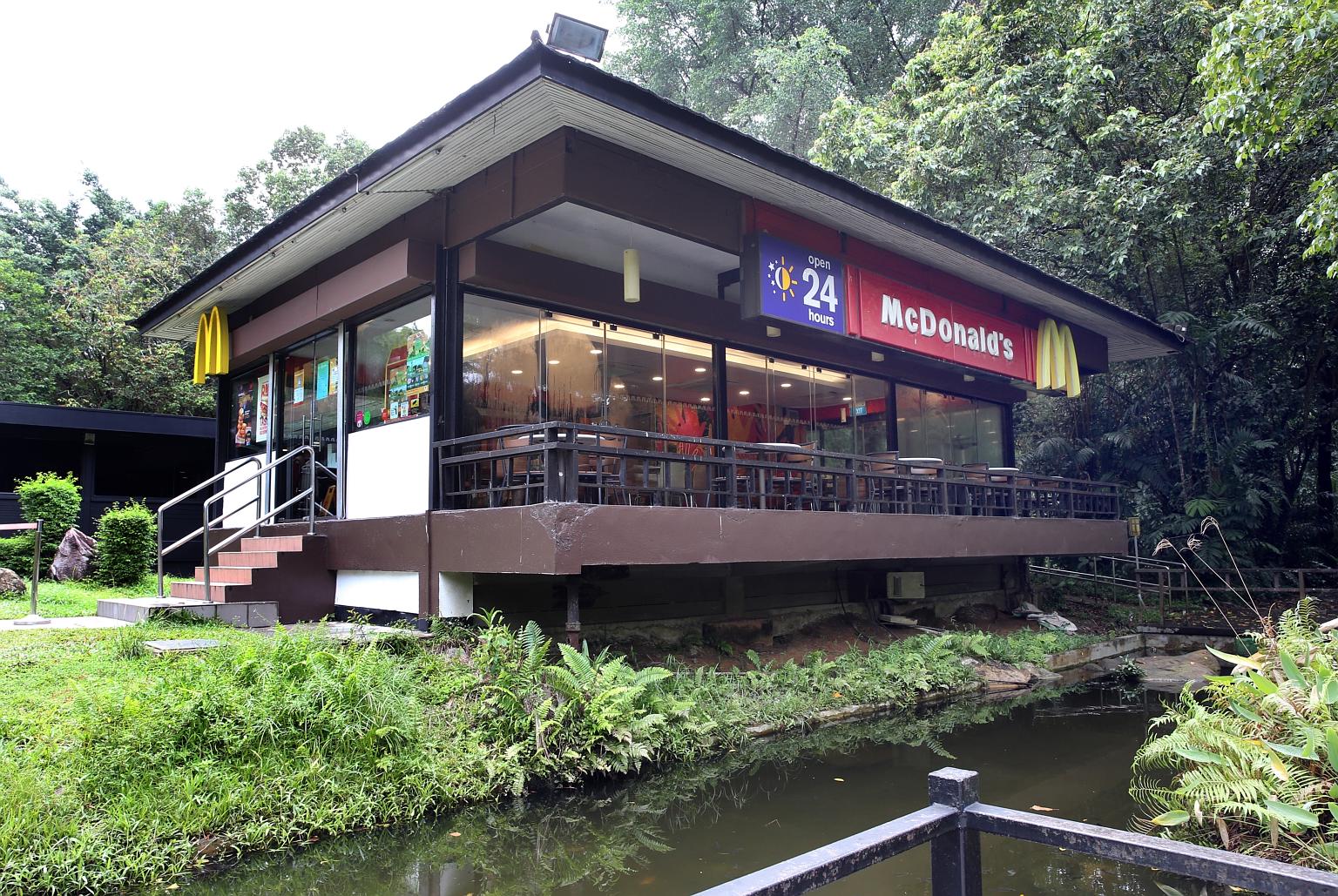 The McDonald's outlet at Ridout Tea Garden, in Queenstown, is among the fast-food chain's oldest operational outlets here, having opened its doors to customers in 1989. The single-storey eating house pavilion was built by the Housing Board in 1980.