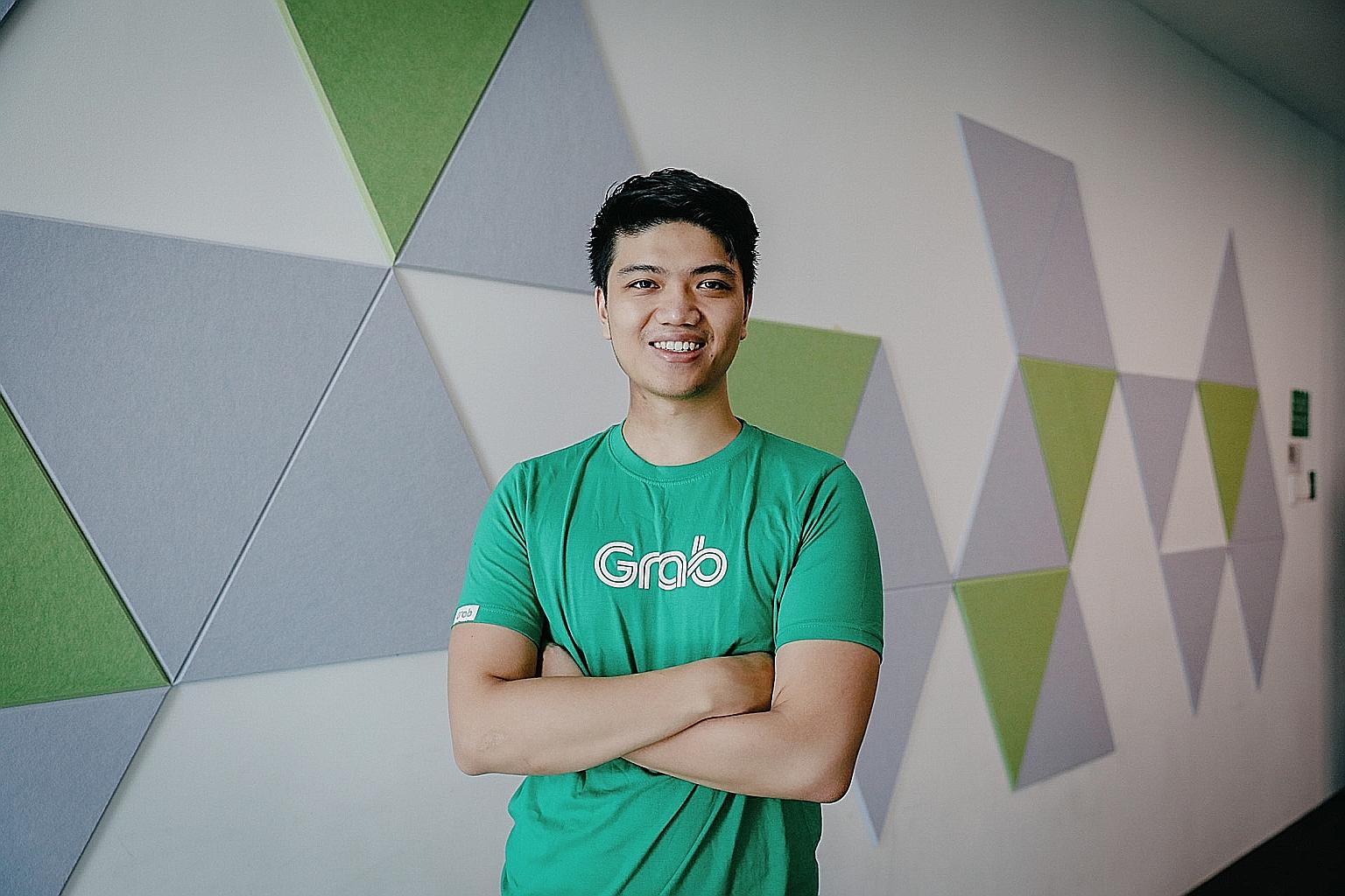 Mr Johan Kok, 29, is pursuing a doctorate in computer science at the National University of Singapore while working as a data scientist at ride-hailing and food delivery giant Grab.