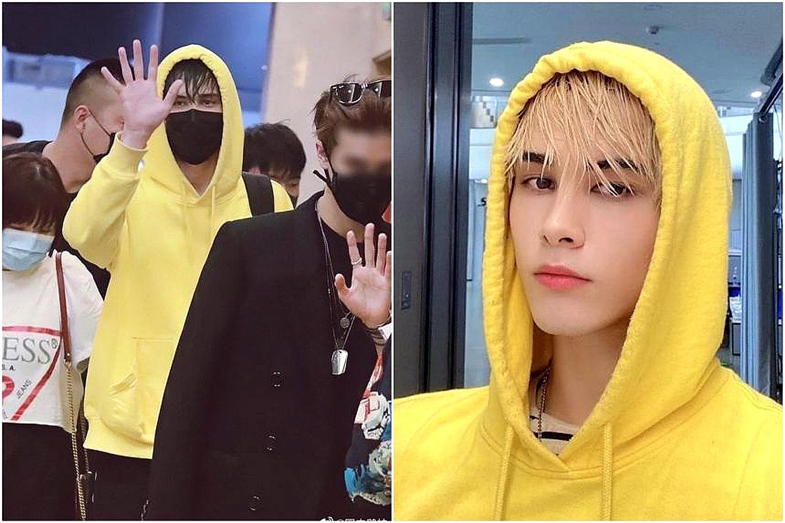 "I'm finally getting off work," Mr Vladislav Ivanov said on Weibo after being voted out. PHOTO: PRODUCECAMP2021/INSTAGRAM