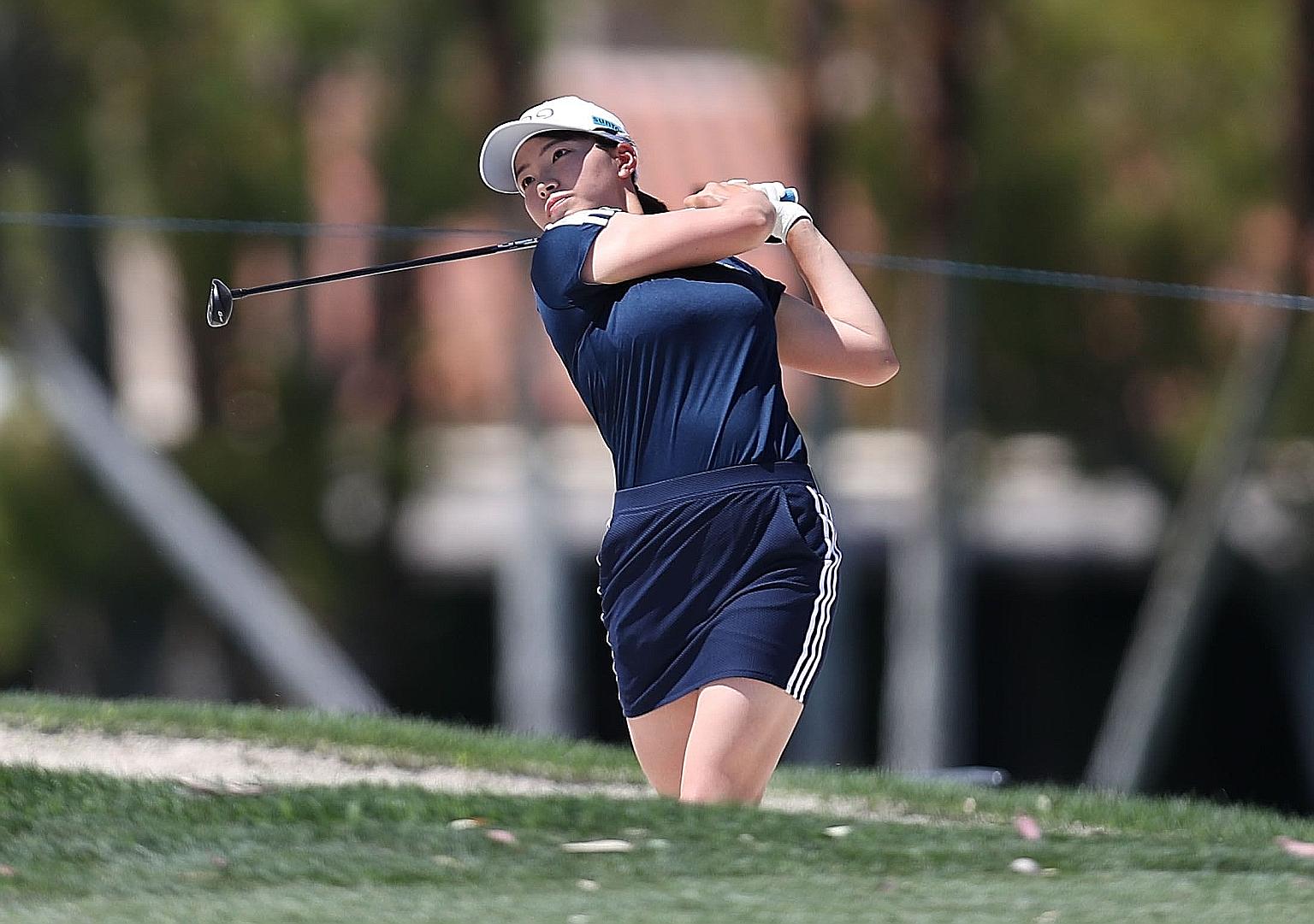Japanese golfer Hinako Shibuno had a barren 2020 and will look to rectify that at the HSBC Women's World Championship.