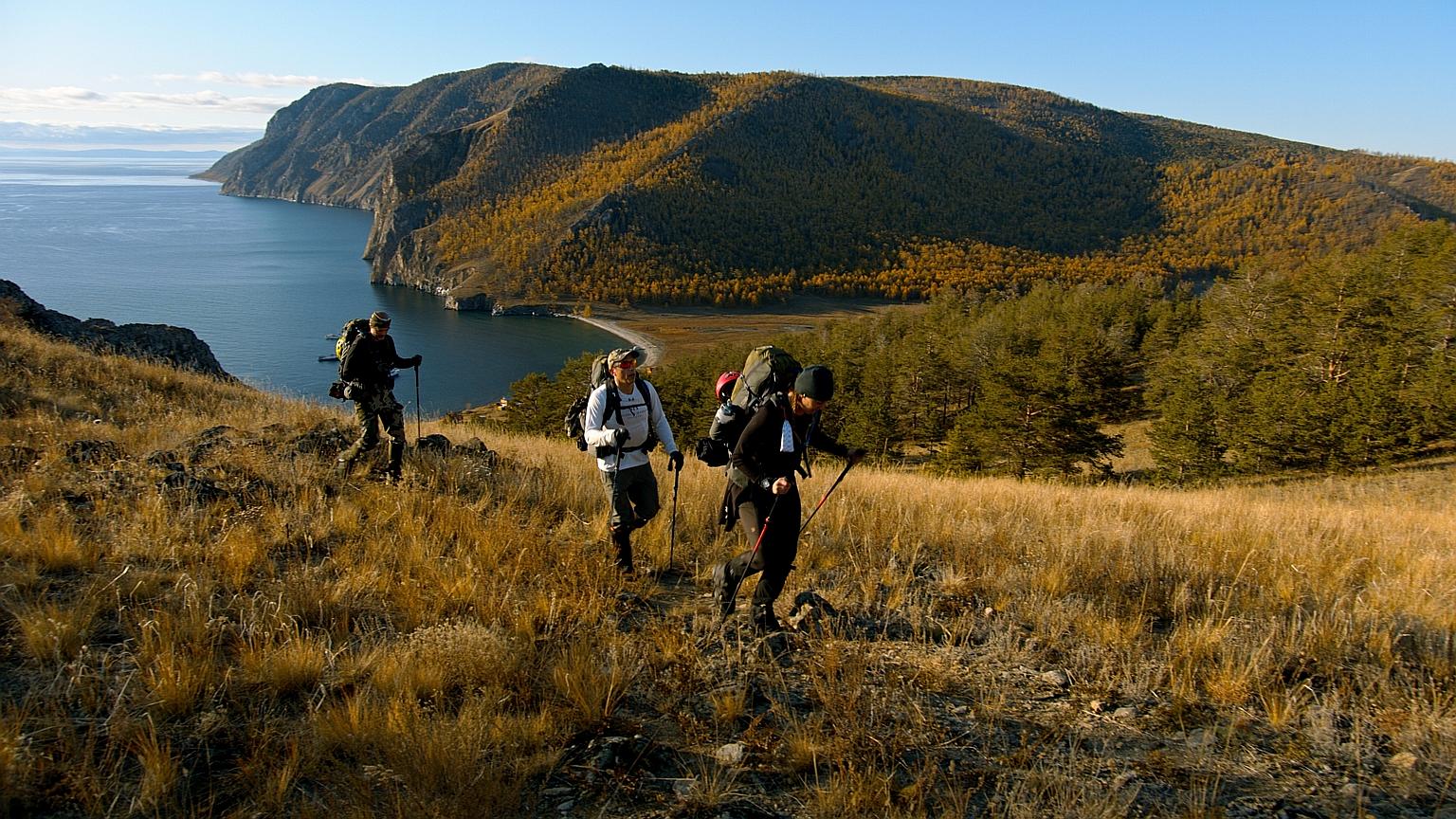 Race To The Center Of The Earth sees contestants racing through extreme terrain (above) as well as bustling cities, such as Singapore (left).