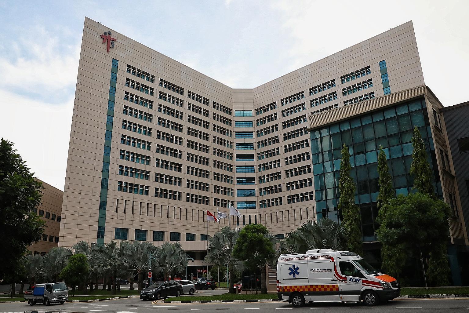 Singapore has moved to contain the spread of the virus, acting swiftly to ring-fence cases, testing aggressively, and even enforcing lockdowns in four wards at Tan Tock Seng Hospital (above). ST PHOTO: KEVIN LIM