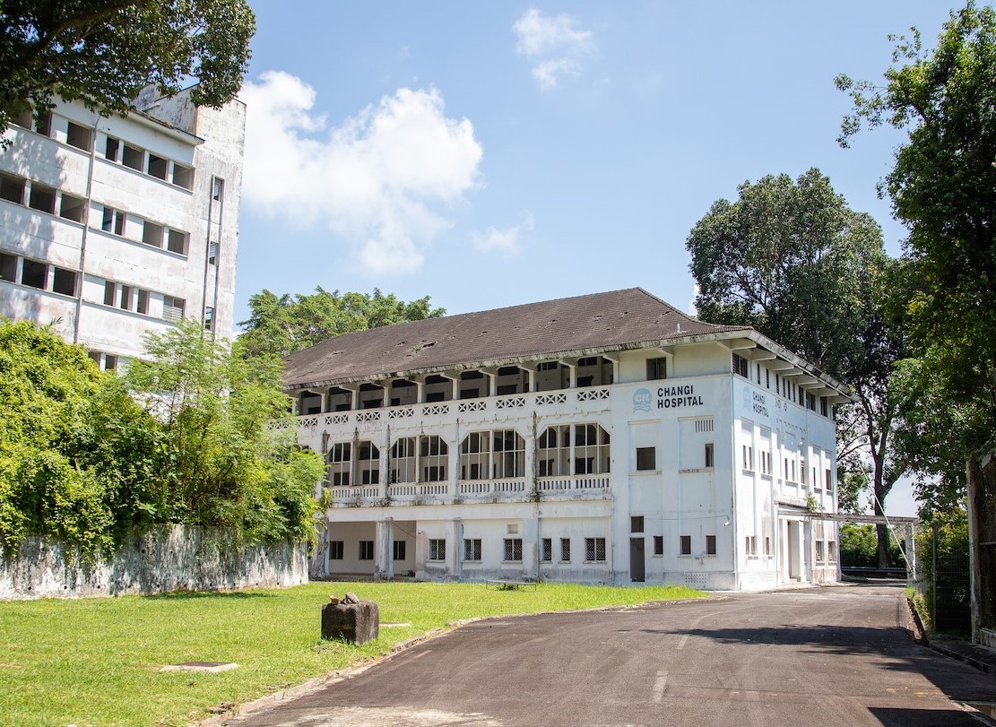old changi hospital, facade