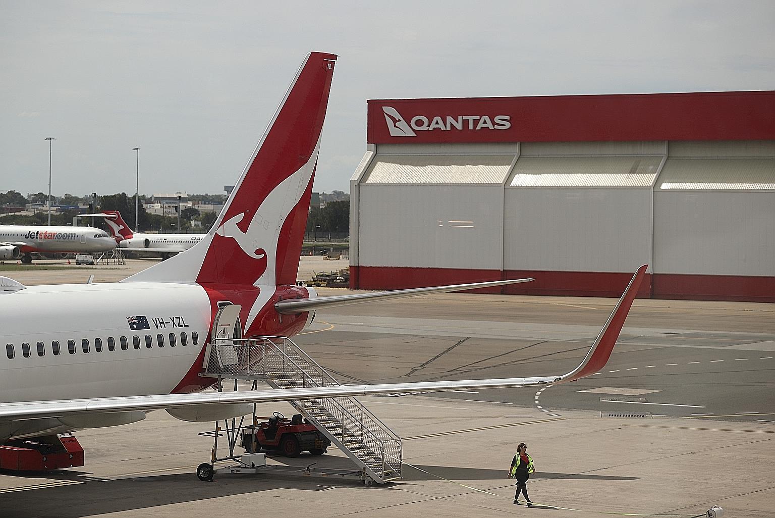 Australia's flagship carrier Qantas will start selling tickets from today for a trip on May 26 to see the rising supermoon, and that evening also happens to be a total lunar eclipse. PHOTO: REUTERS