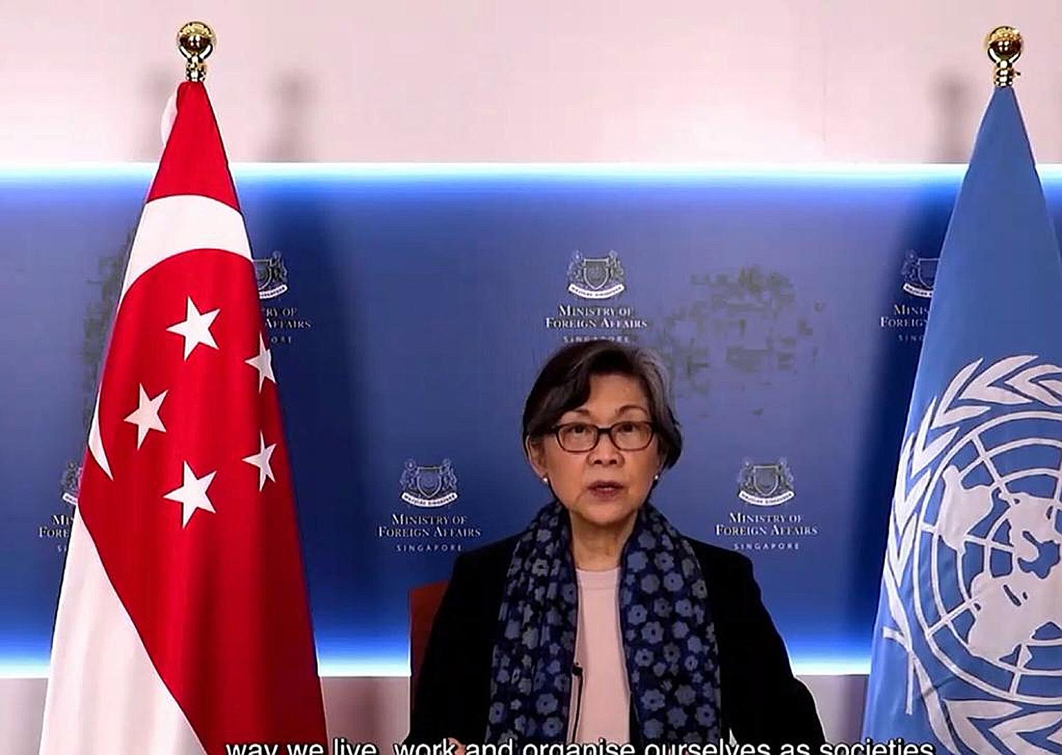 Ambassador-at-Large Chan Heng Chee, who joined the Universal Periodic Review virtually from Singapore yesterday, said: "We will continue to work hard to preserve social mobility, so that every Singaporean has a good education and a fair shot at succe