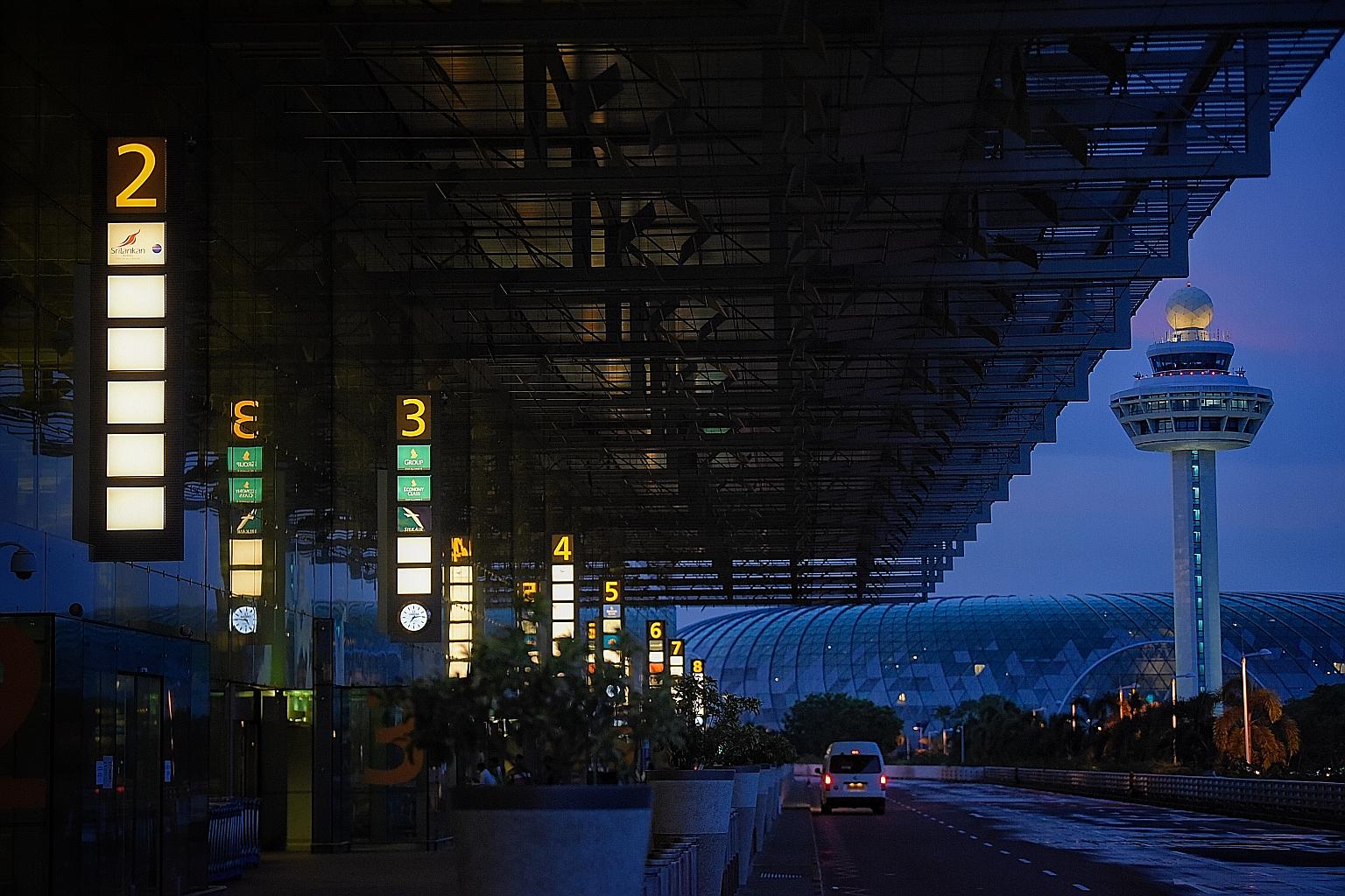 The cluster at Changi Airport Terminal 3 added six more cases yesterday, including a one-year-old Singaporean boy. He is a family member and household contact of a 44-year-old Singaporean man who works as a private-hire driver at Gojek and had visite