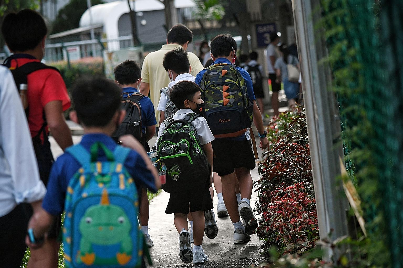 Yesterday was the last school day for children as home-based learning kicks in from today.