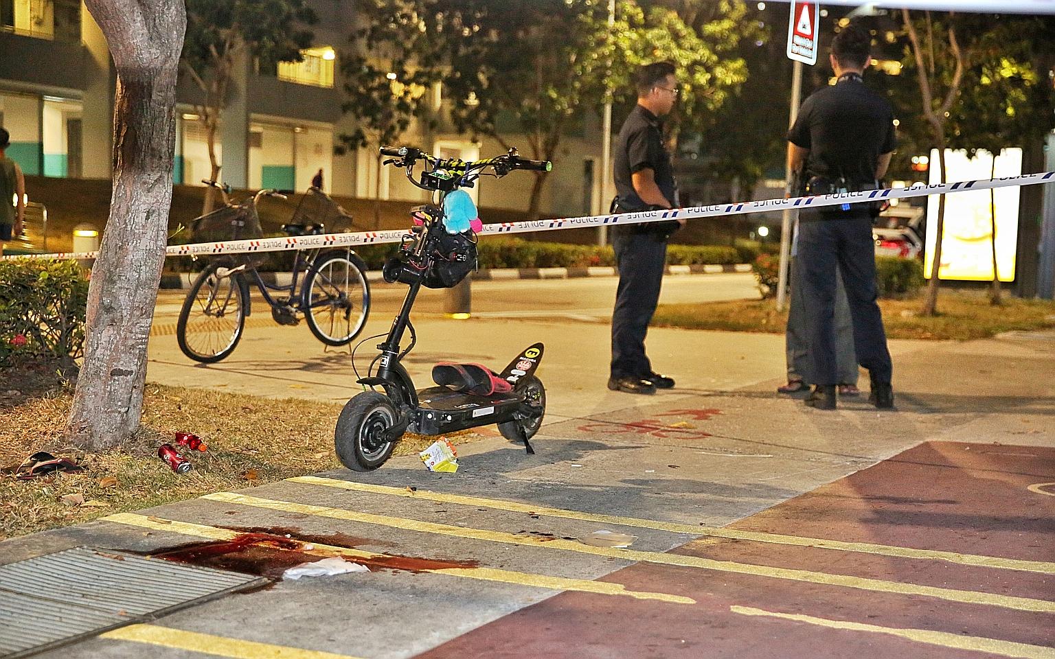 Rider of e-scooter jailed for causing cyclist's death | The Straits Times