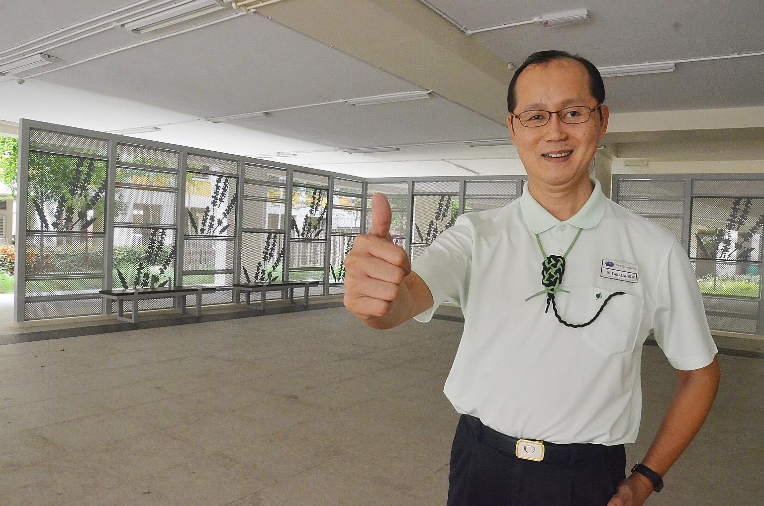 Mr Takalah Tan completed a marathon run within two years of a motorcycle accident in 1994.