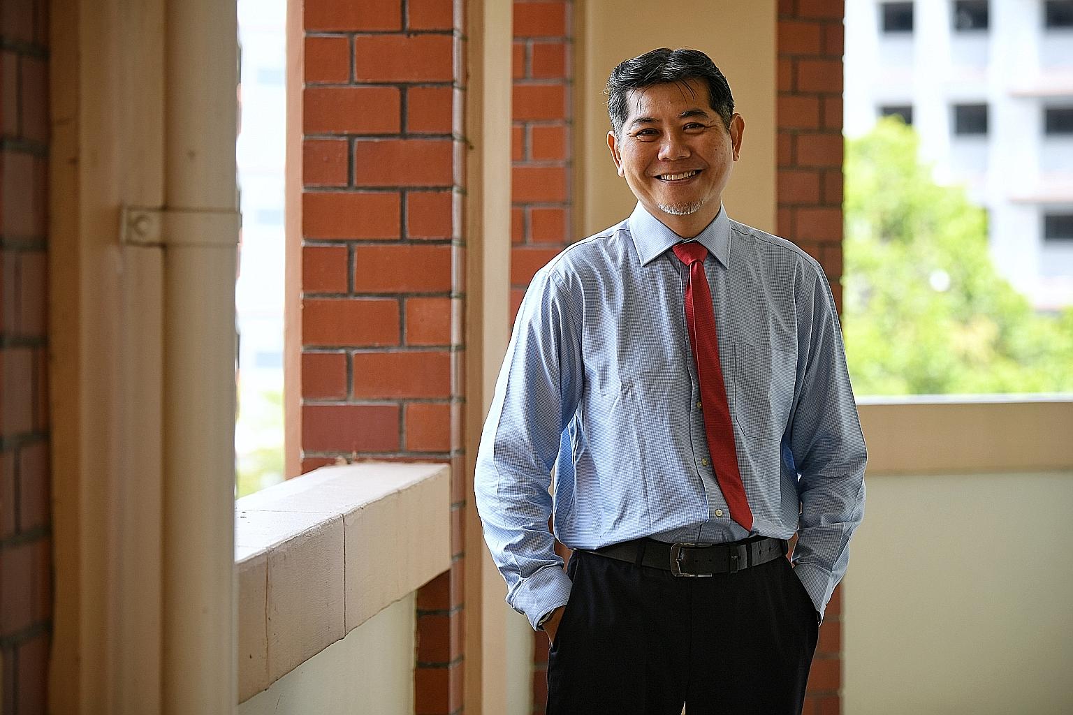 Technician Kamaruddin Salleh, who decided to enrol in a part-time aerospace engineering course in Temasek Polytechnic three years ago, said he had to work doubly hard as the oldest student in class.