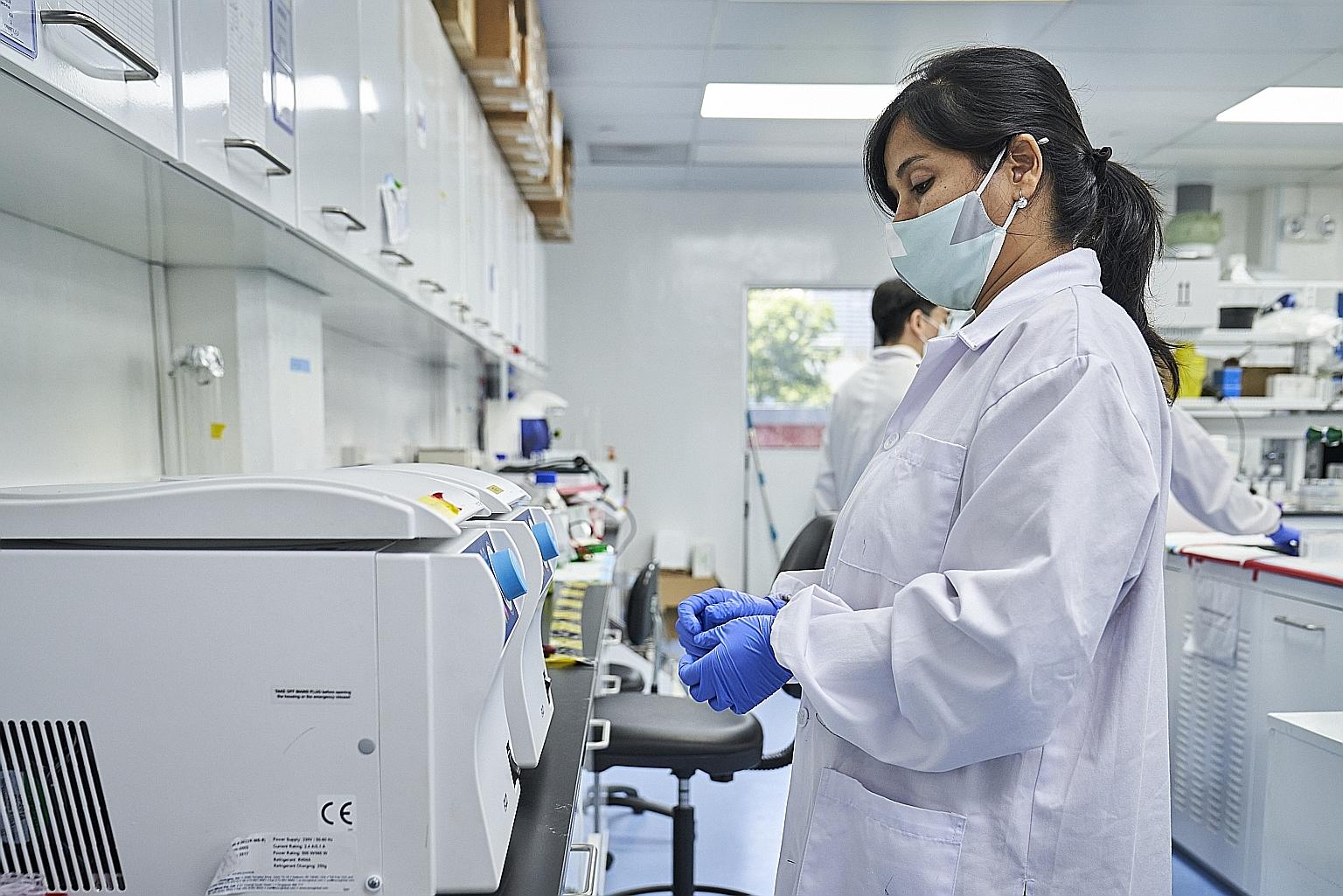Esco Lifesciences Group, which makes high-tech laboratory equipment, is betting it can use Singapore's neutral status to acquire equipment makers across Asia, Europe and North America. Last year, it posted US$115 million (S$152 million) in revenue, t