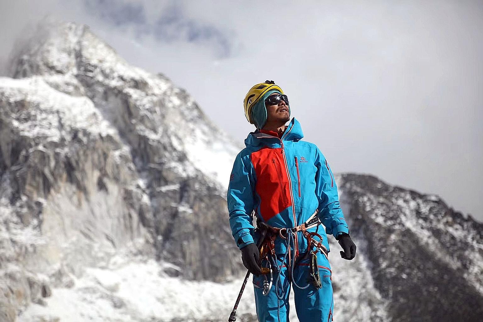 Mr Zhang Hong, 46, who lost his sight at the age of 21 due to glaucoma, completed the 8,849m-high Himalayan feat last Monday. He is the third blind person in the world to climb Mount Everest.