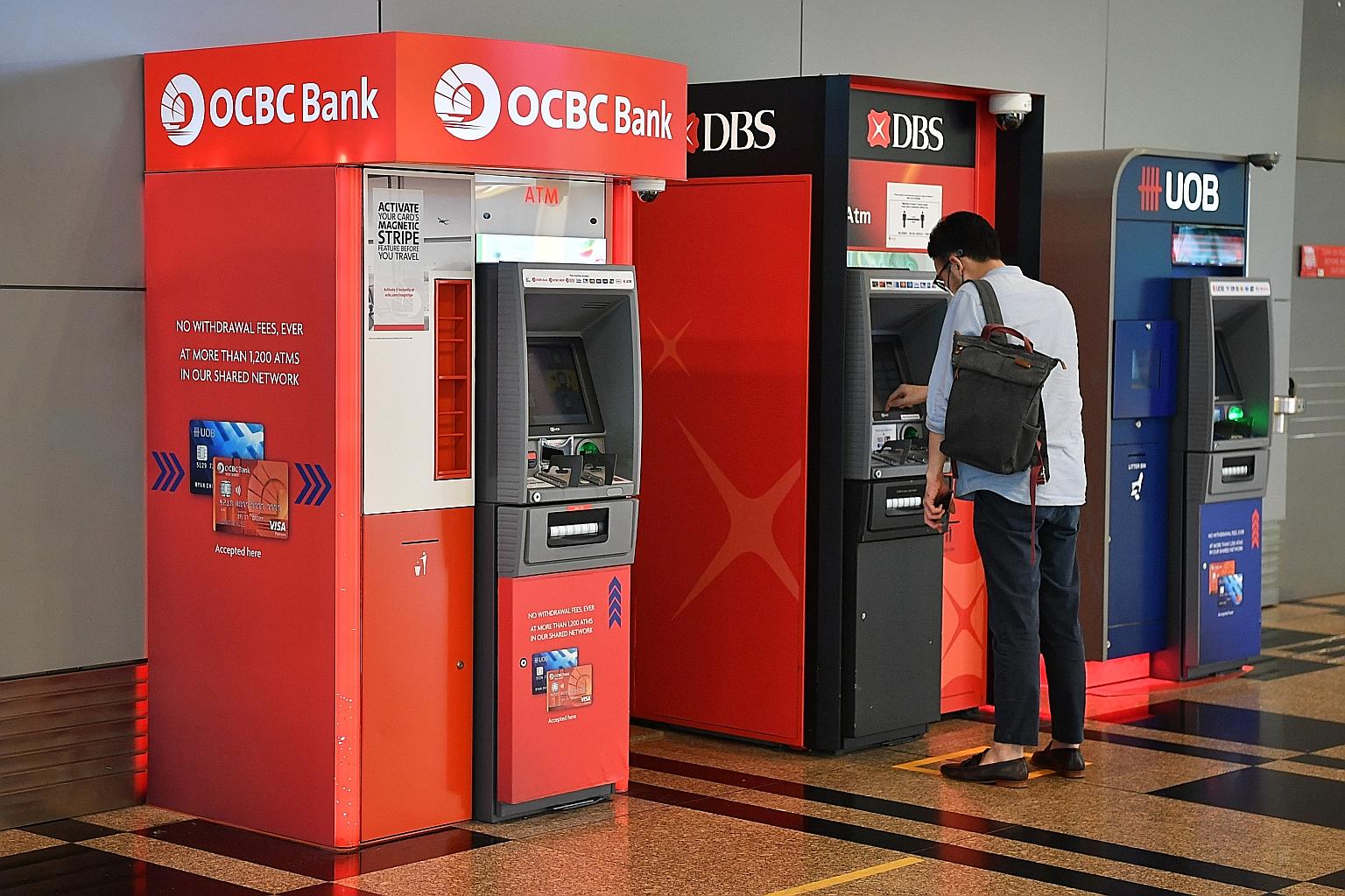 Singapore's Straits Times index added 1.9 per cent last week, finishing at 3,178.55 points. Banks continued to provide the bulk of support, with DBS, UOB and OCBC recording total returns of some 22.3 per cent this year as they booked more than $1.8 b