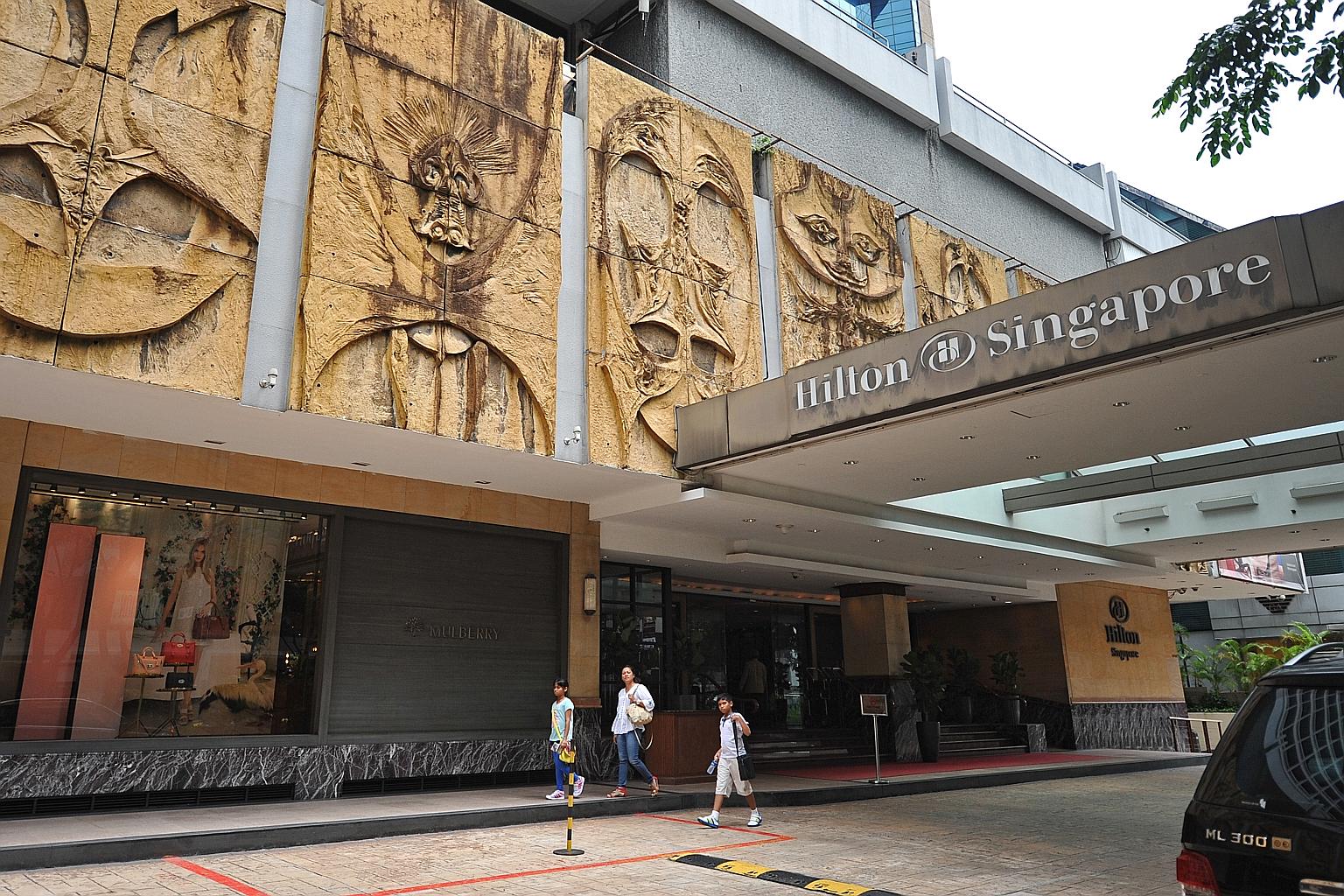 Hilton's management contract with Hotel Properties Limited for the Hilton Singapore hotel ends in December. The rebranded voco Orchard Singapore will open its doors in January next year.