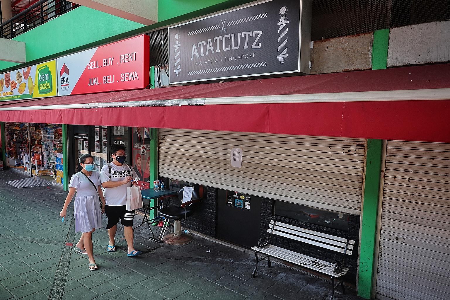 Four barbers at Atatcutz Singapore are among eight Covid-19 cases linked to the barber shop cluster, and within the cluster, at least one person is believed to have been a customer at the shop.