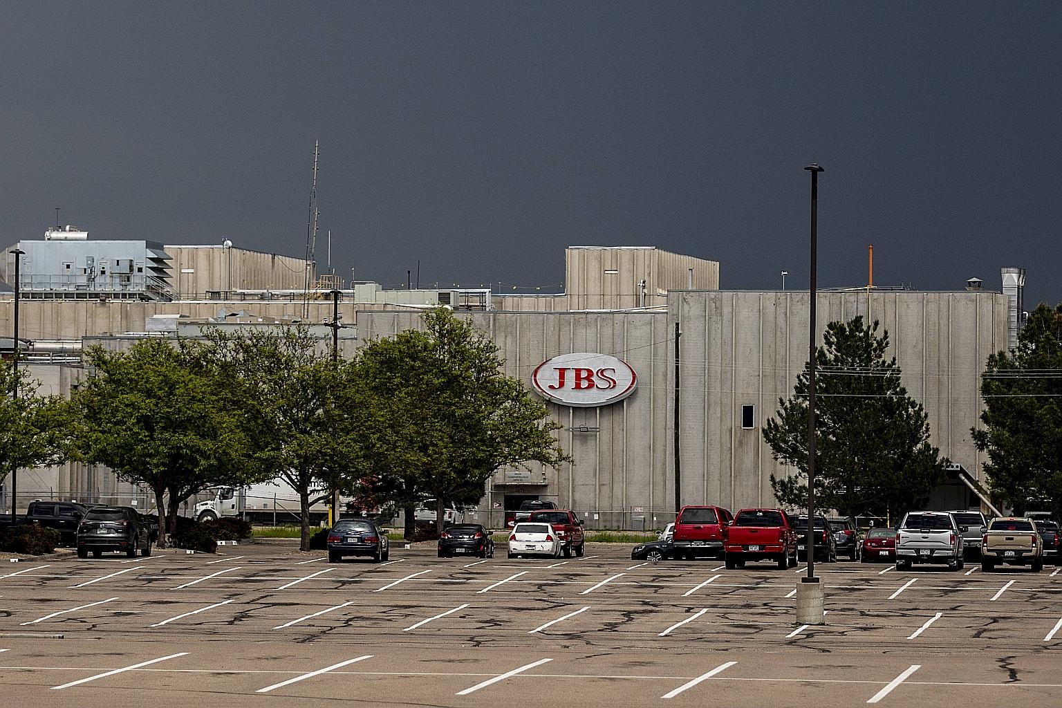 The cyber attack disrupted JBS' operations across North America, including this plant in Colorado, and Australia. A White House National Security Council spokesman said "private companies should not pay ransom" as it encourages hackers.