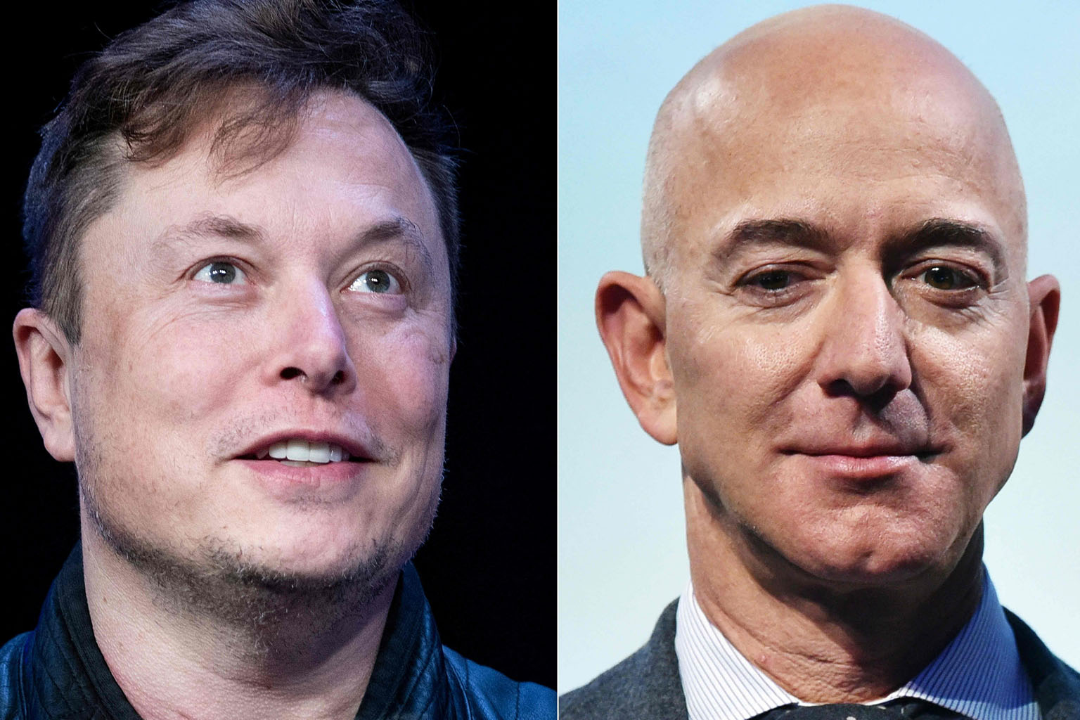 Mr Elon Musk (left) and Mr Jeff Bezos benefit from a complex web of loopholes in the US tax code and the fact that the US emphasises taxing labour income versus wealth.
