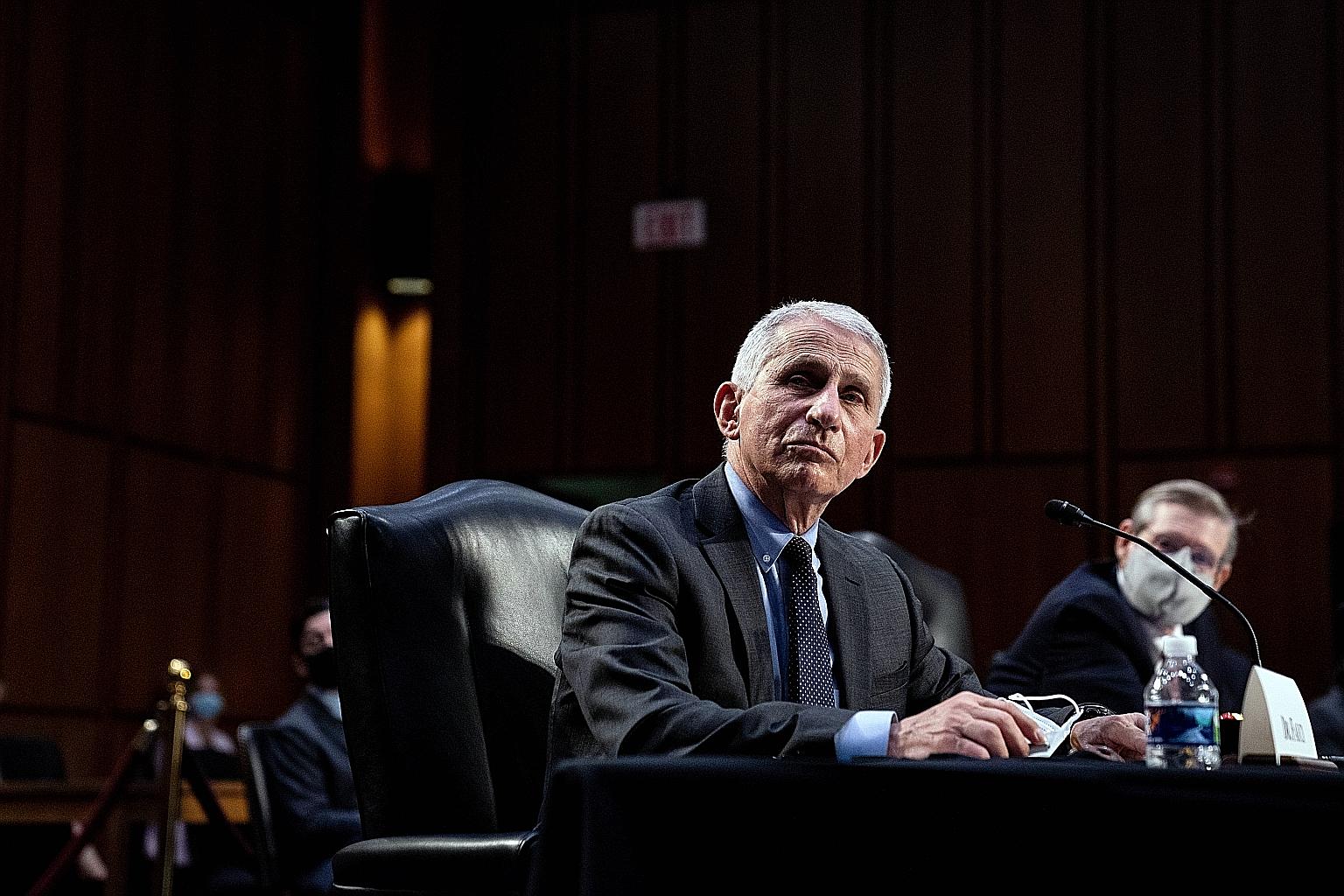 In e-mails to top US infectious disease expert Anthony Fauci (above) last year, Professor Kristian Andersen said some of the virus' features made him wonder if it had been engineered. But he changed his view after further research.