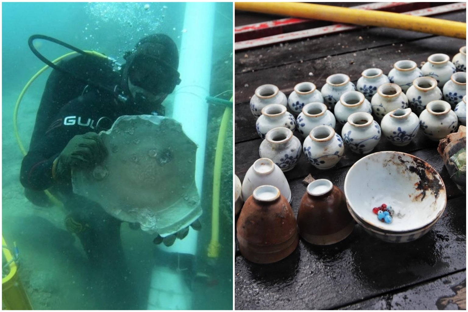 Centuries-old shipwrecks discovered in S'pore waters; artefacts to be  displayed in museums | The Straits Times