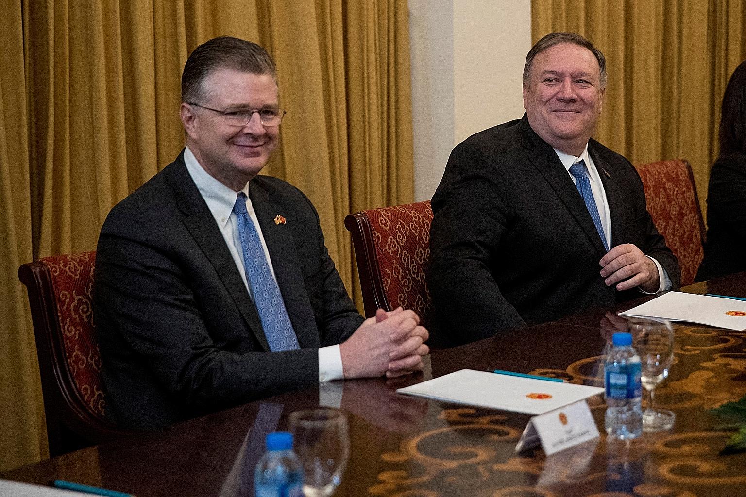 Mr Daniel Kritenbrink, tapped to be the US assistant secretary of state for East Asian and Pacific affairs, says the relationship with Taiwan is "stronger than it's ever been" since 1979, when Washington switched recognition to Beijing.