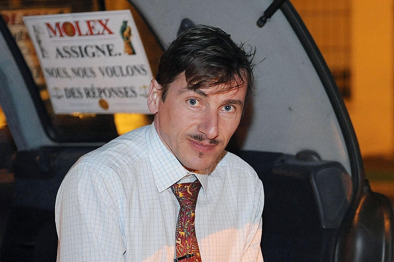 Remy Vincent Christophe Daillet and his family made a transit stop here en route to France after being deported from Malaysia.