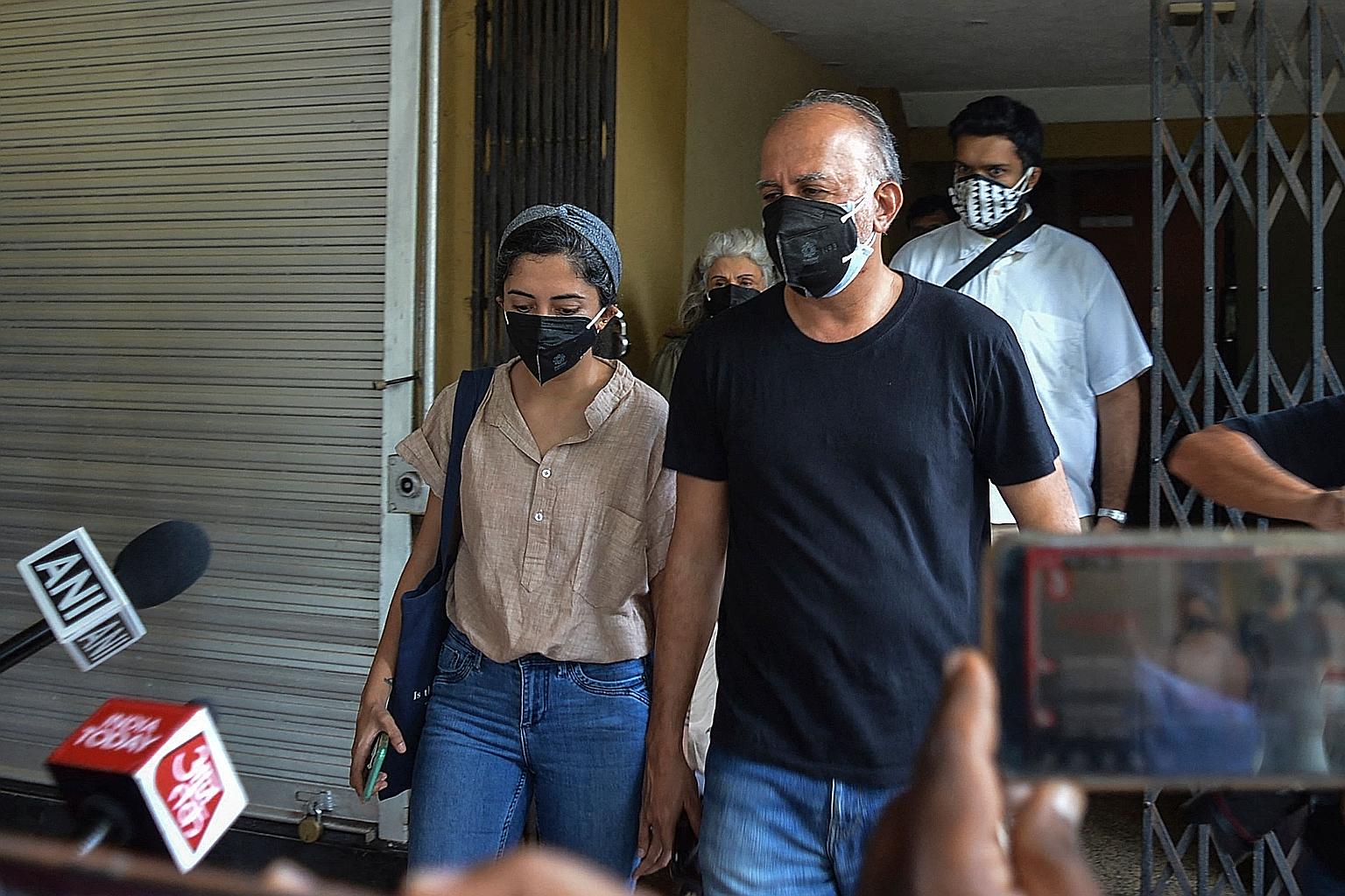 Indian publisher and journalist Tarun Tejpal leaving the district court of Mapusa in Goa on May 21, after being acquitted in the sexual assault case in which he was accused of raping a female journalist in the lift of a five-star hotel in Goa in Nove