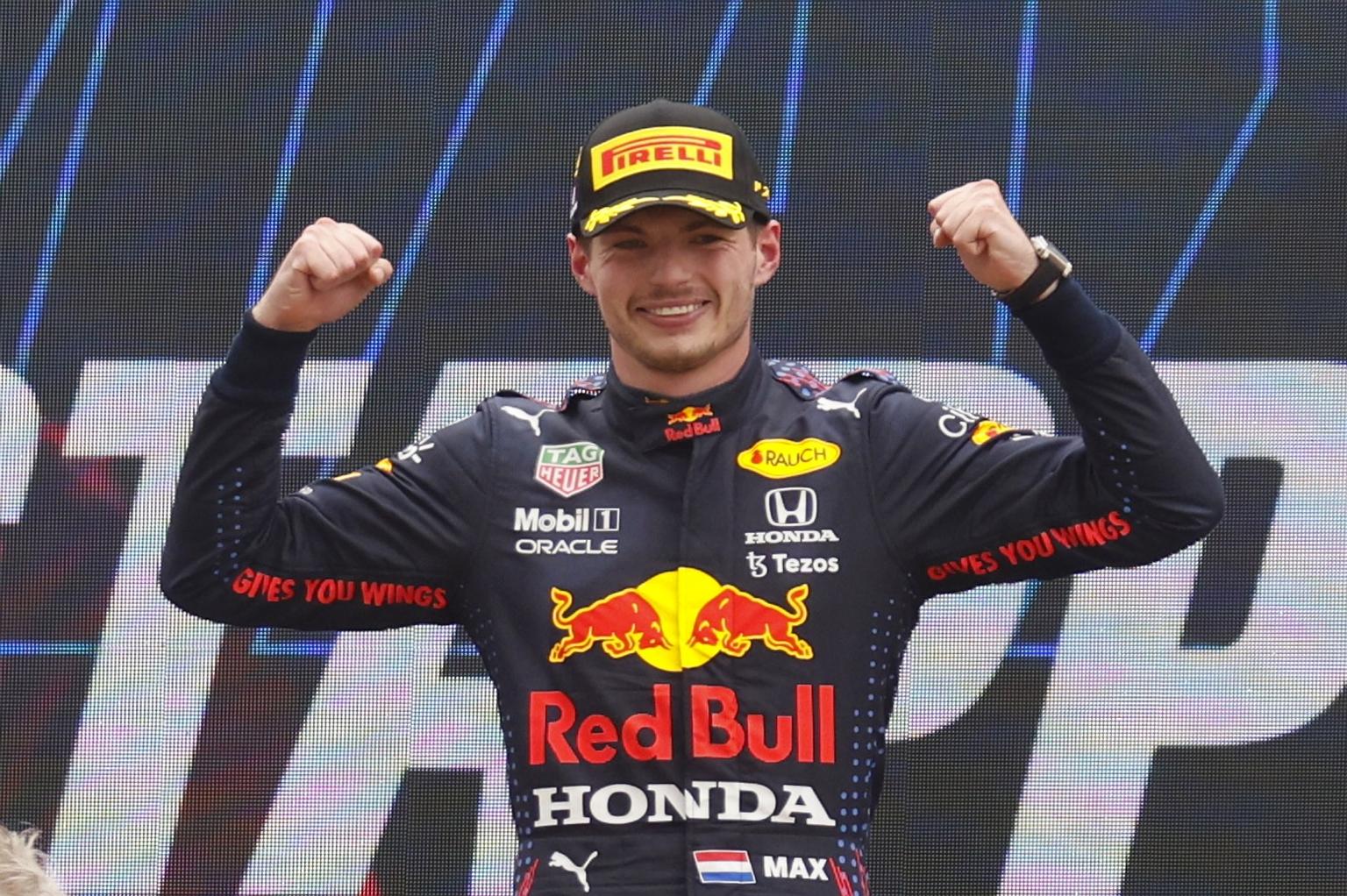 Red Bull's Max Verstappen won his third race this season with superior strategy at the Circuit Paul Ricard.