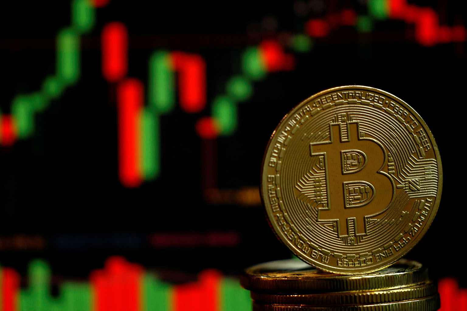 Bitcoin, the world's biggest cryptocurrency, has lost about 20 per cent in the last six days alone and is at half its April peak of almost US$65,000. It remains up about 11 per cent in the year to date.