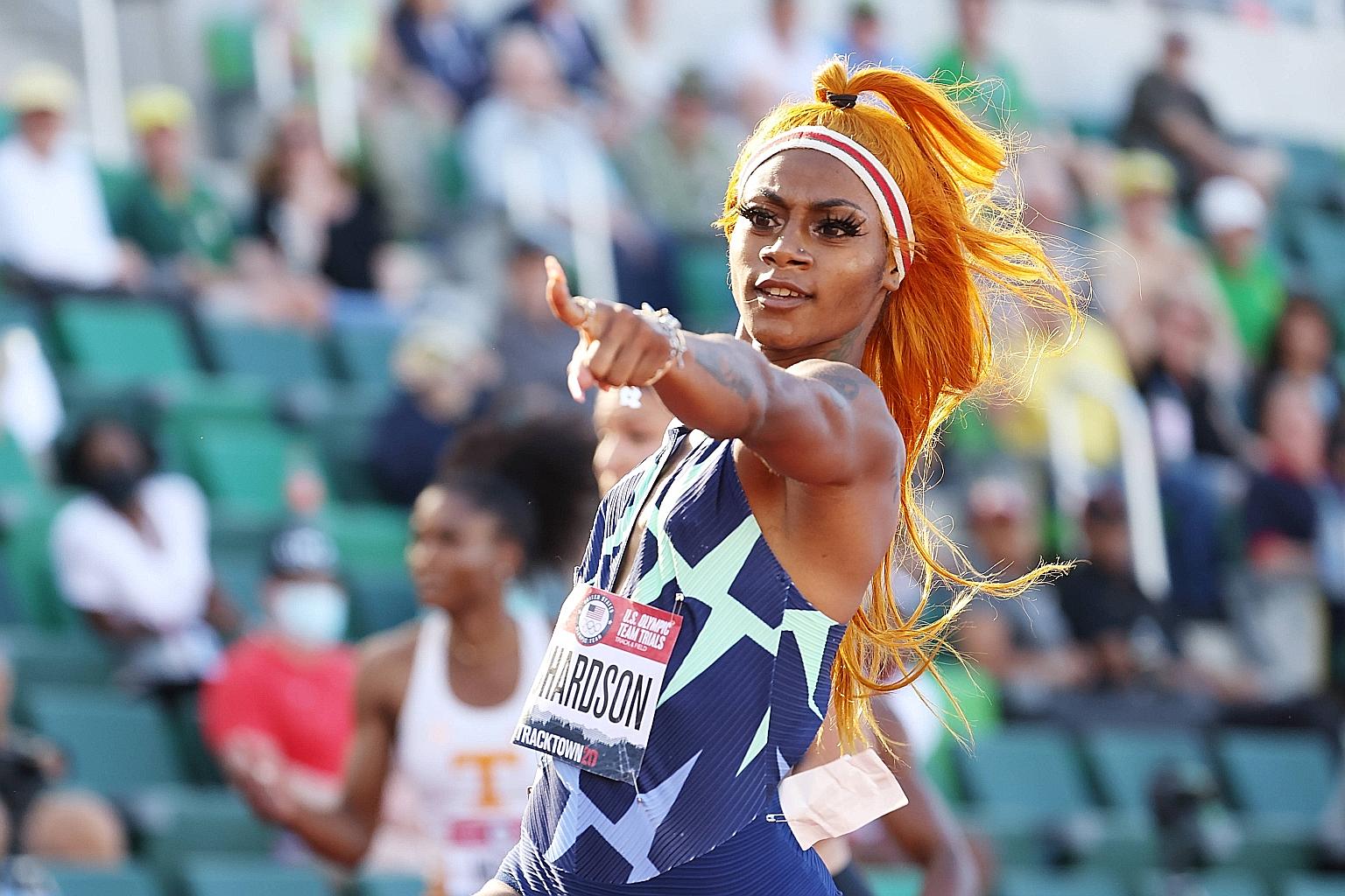 Sha'Carri Richardson is leading US' Olympic hopes in the 100m, an event they have not won since Gail Devers in 1996.