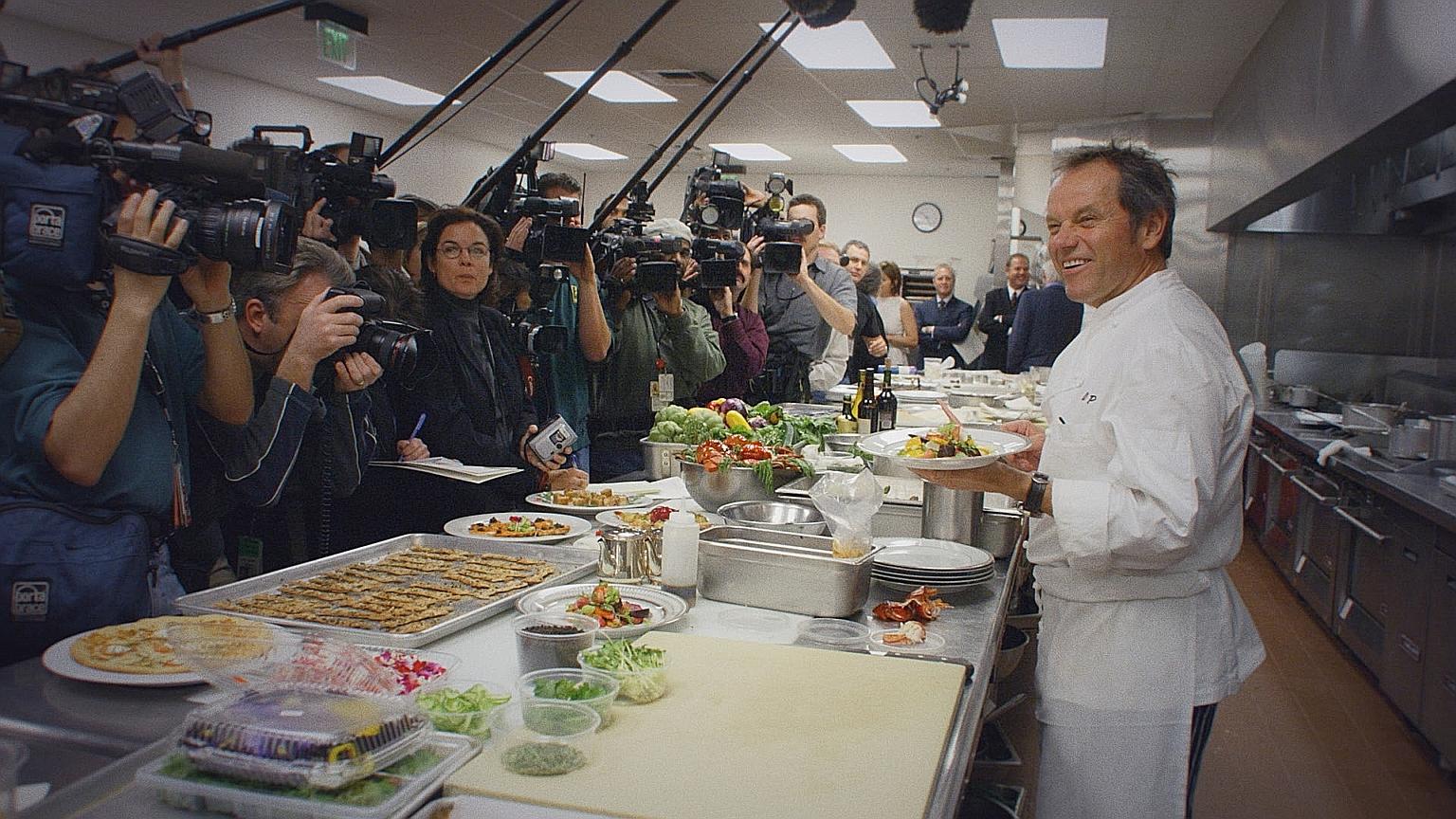 Trace Wolfgang Puck's journey from his troubled childhood in Austria to his move to the United States, where he went on to reinvent American cooking, in the film Wolfgang.