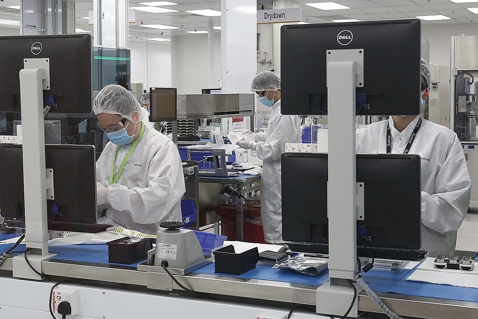 On a month-on-month seasonally adjusted basis, overall factory output increased 7.2 per cent. Manufacturing contributes to more than one-fifth of Singapore's gross domestic product.