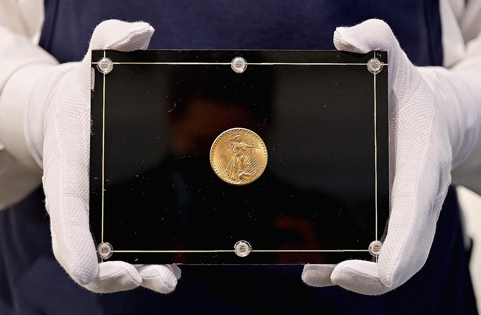 This 1933 Double Eagle is among the last US gold coins minted and meant for circulation, but never legally issued for use.